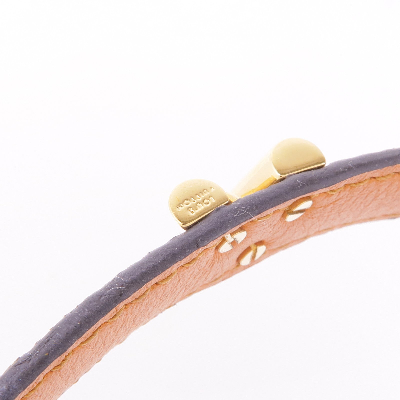 LOUIS VUITTON Monogram Essential V Bracelet Bracelet金扣手鐲
