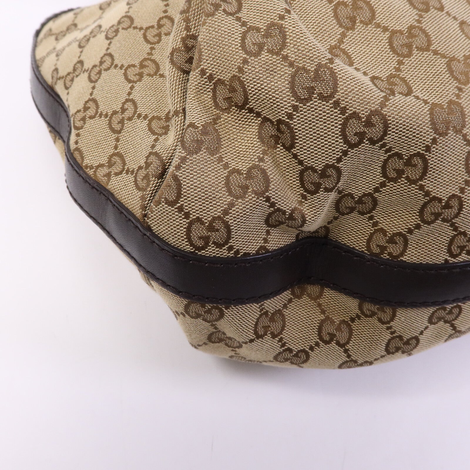 GUCCI 帆布Scarette Tote Bag金扣手挽袋