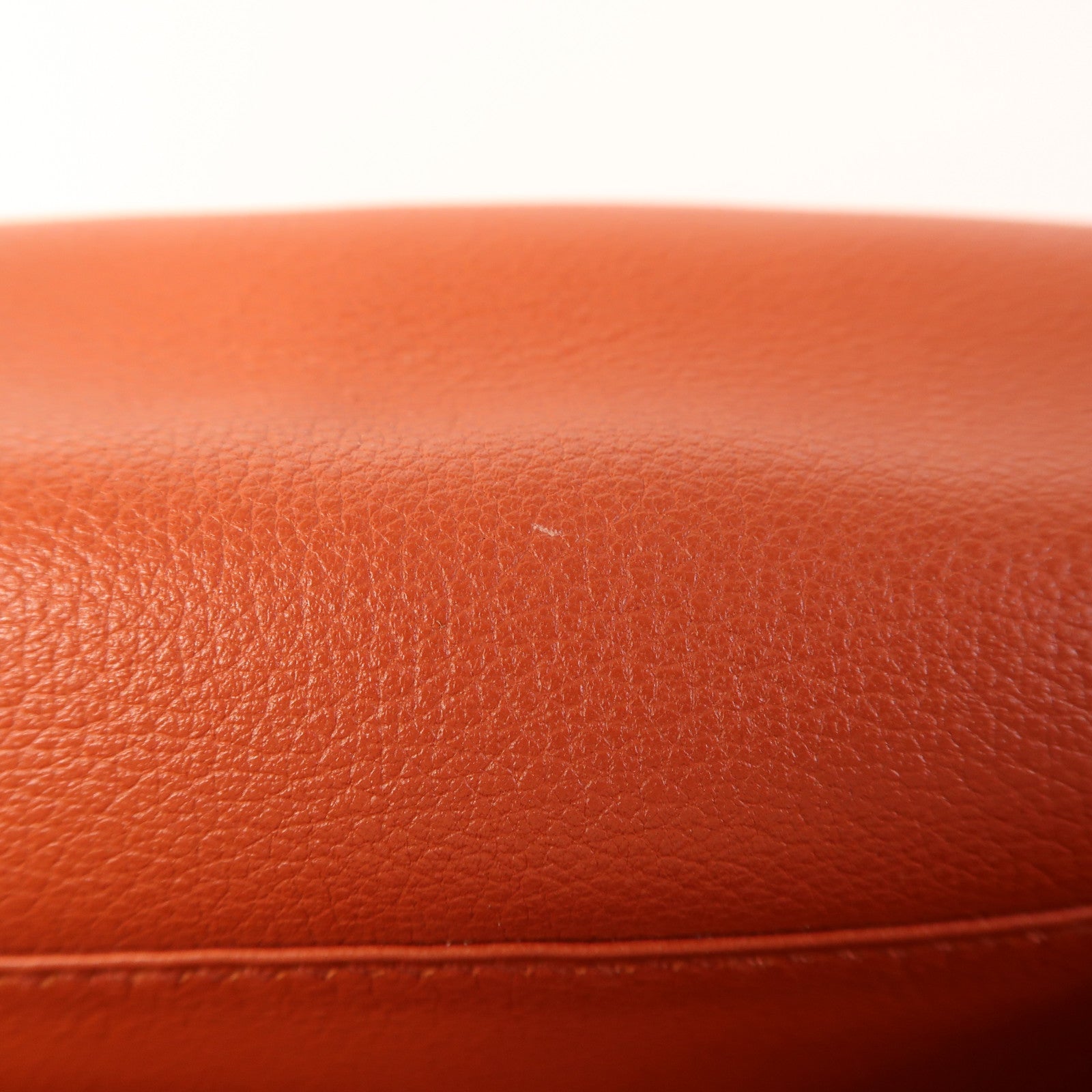 HERMES Evercolor皮革Lindy 26銀扣手挽肩背兩用袋Brique