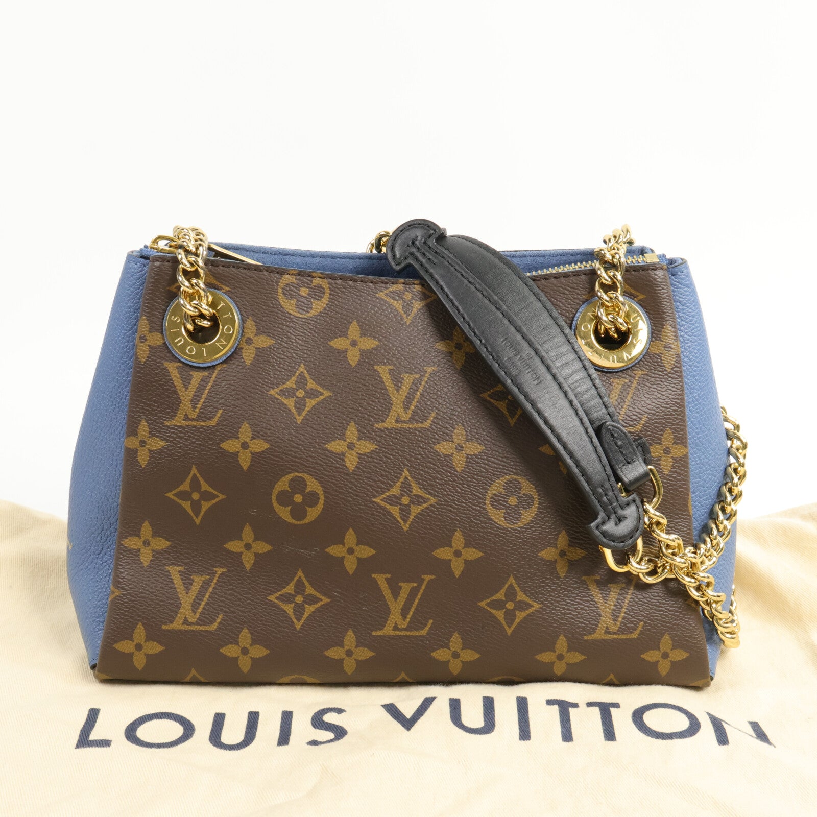 LOUIS VUITTON Monogram Surenne BB鏈帶肩背袋