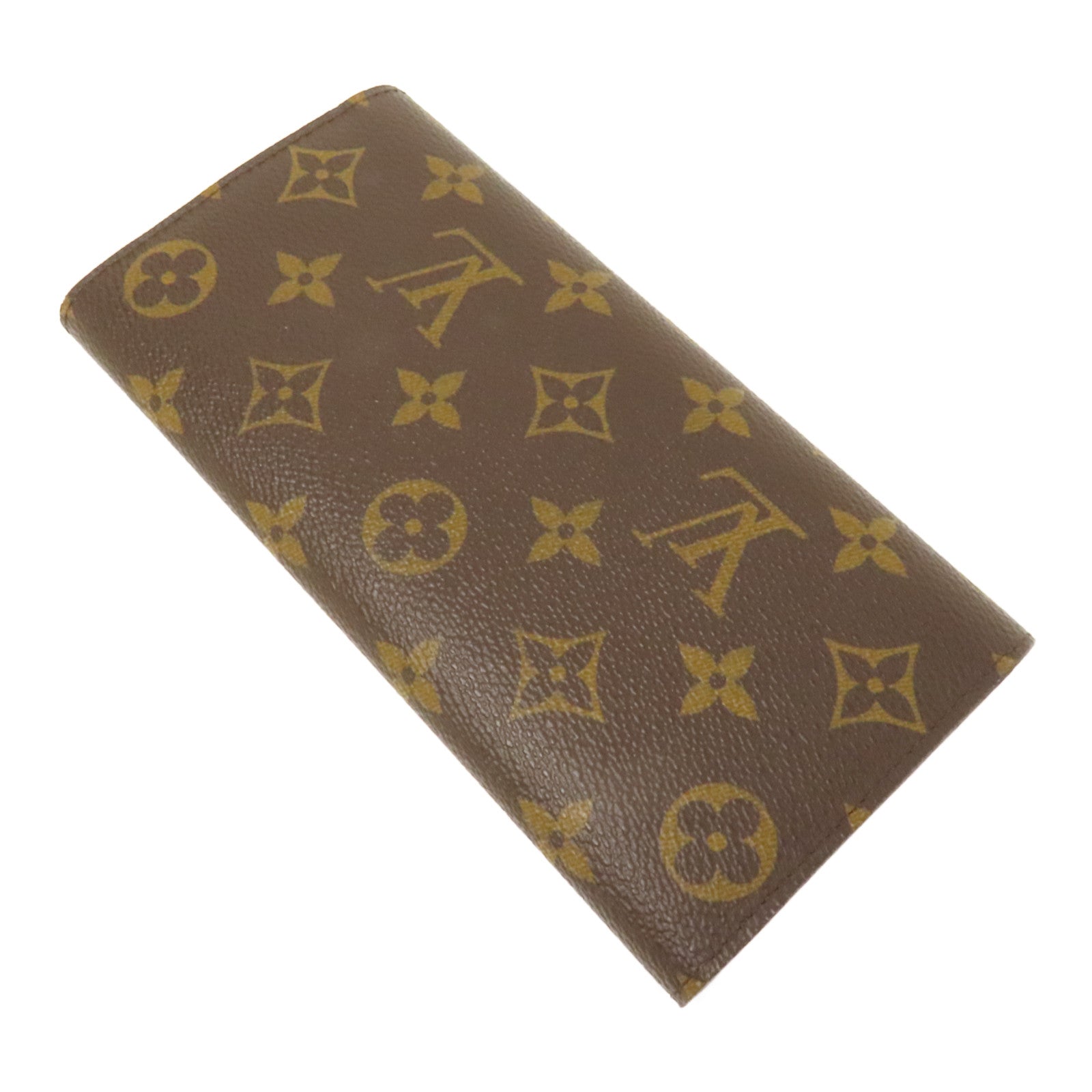 LOUIS VUITTON Monogram Emilie Long Wallet金扣長錢包
