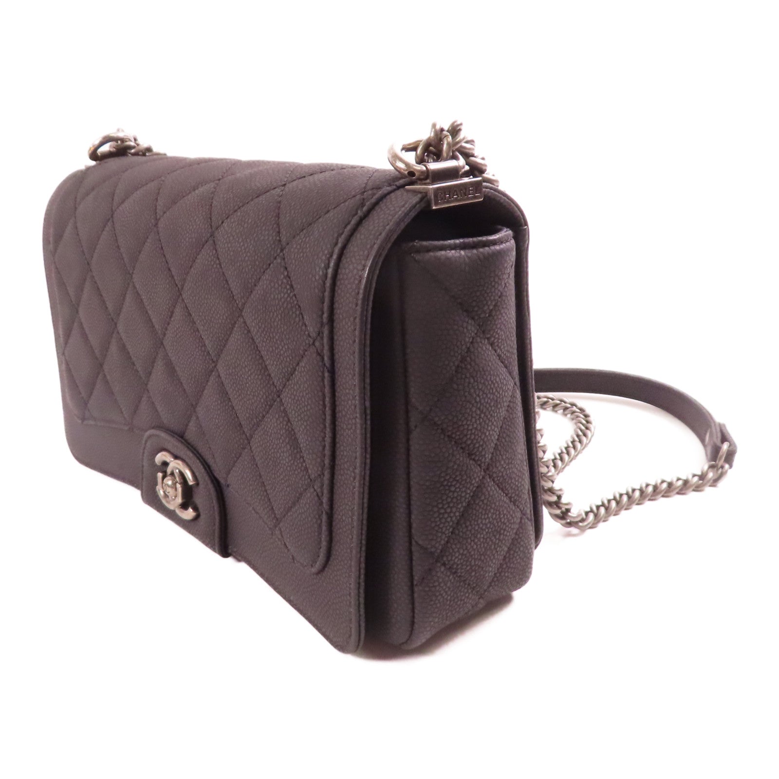 CHANEL 【激減優惠】牛皮皮革Chain Shoulder Bag鏈帶肩背袋