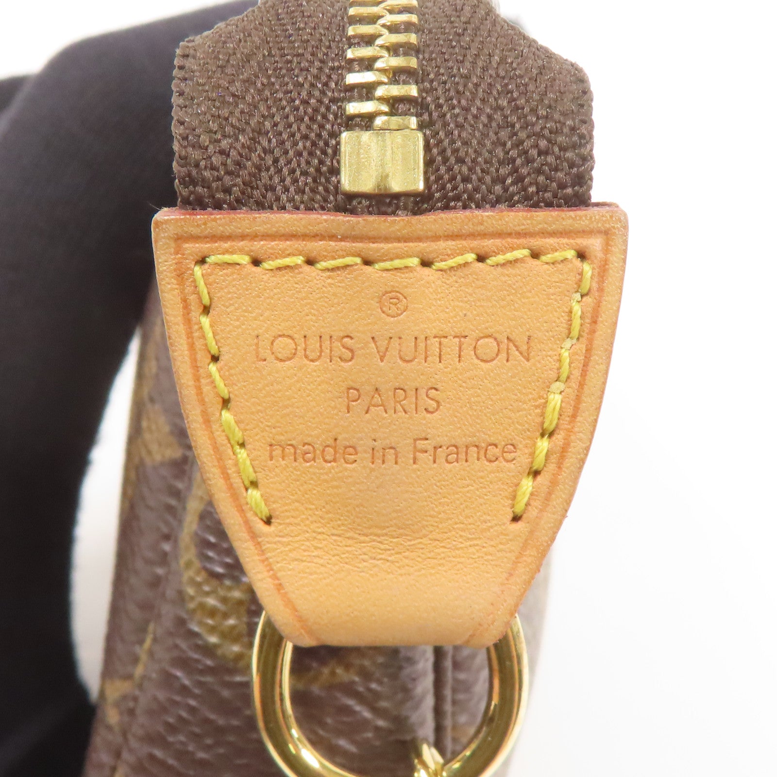 LOUIS VUITTON 【激減優惠】Monogram Mini Pochette Accessoires金扣手挽袋