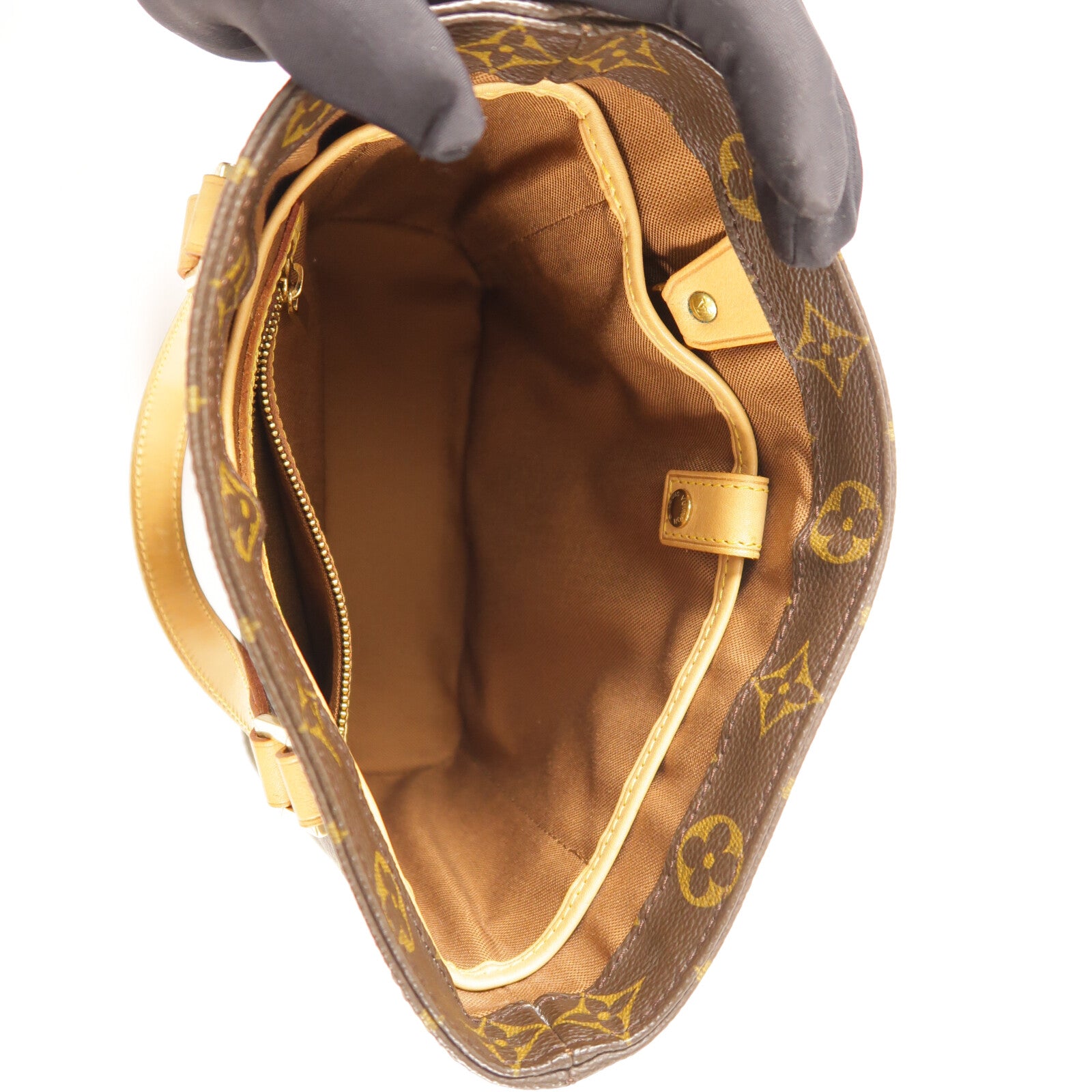 LOUIS VUITTON Monogram Vavin PM金扣手挽袋