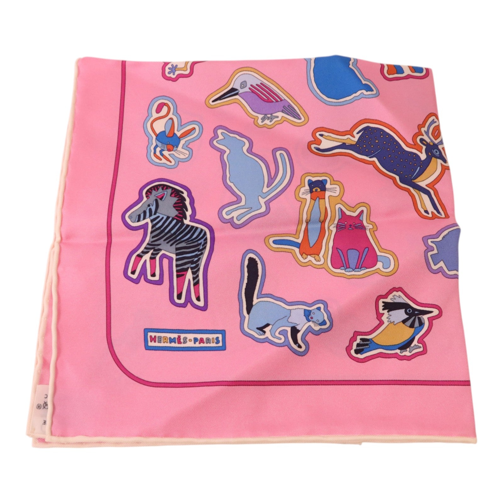 HERMES 絲質Scarf 40x40絲巾