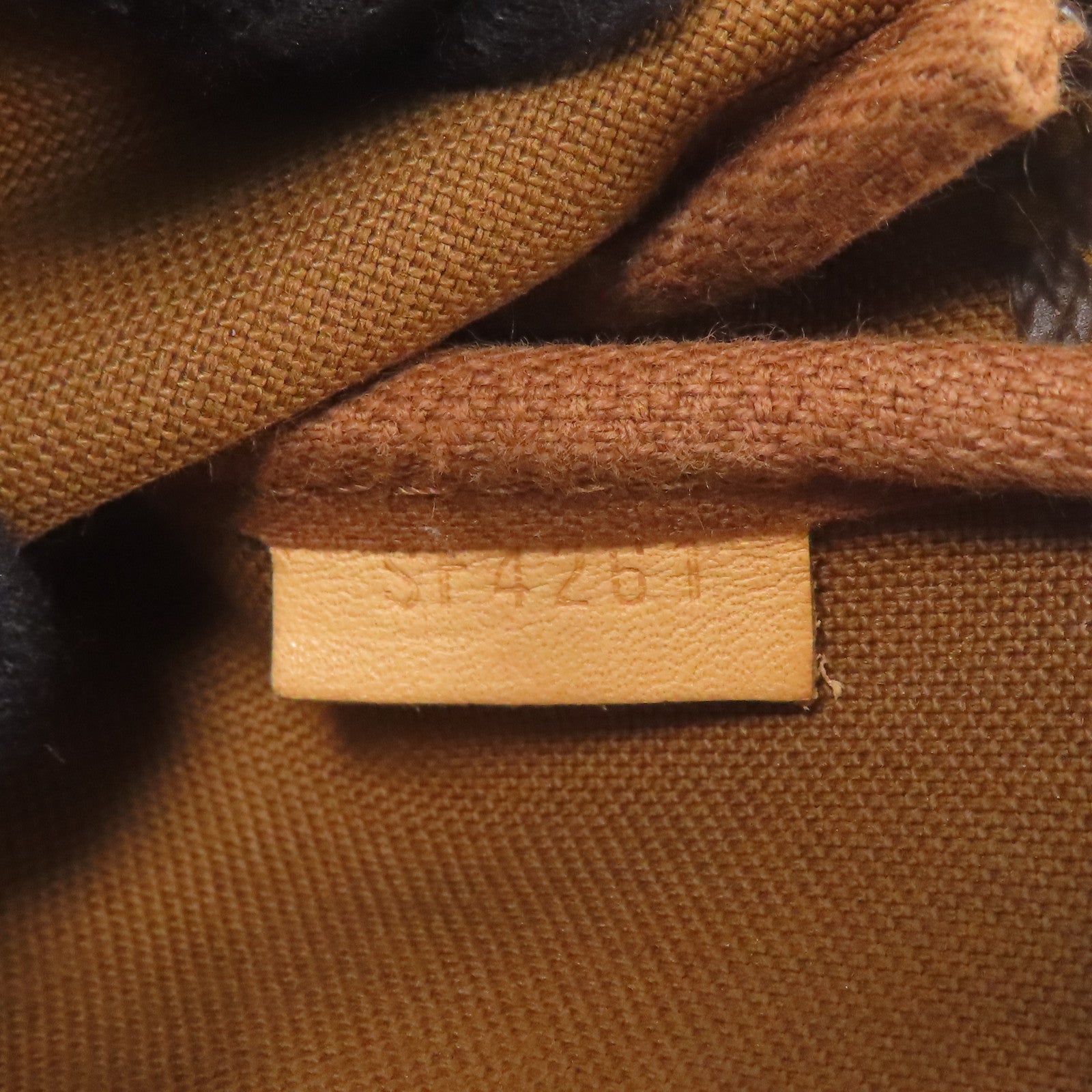 LOUIS VUITTON LV GHW Mini Pochette Accessoires Handbag M58009 Monogram Brown