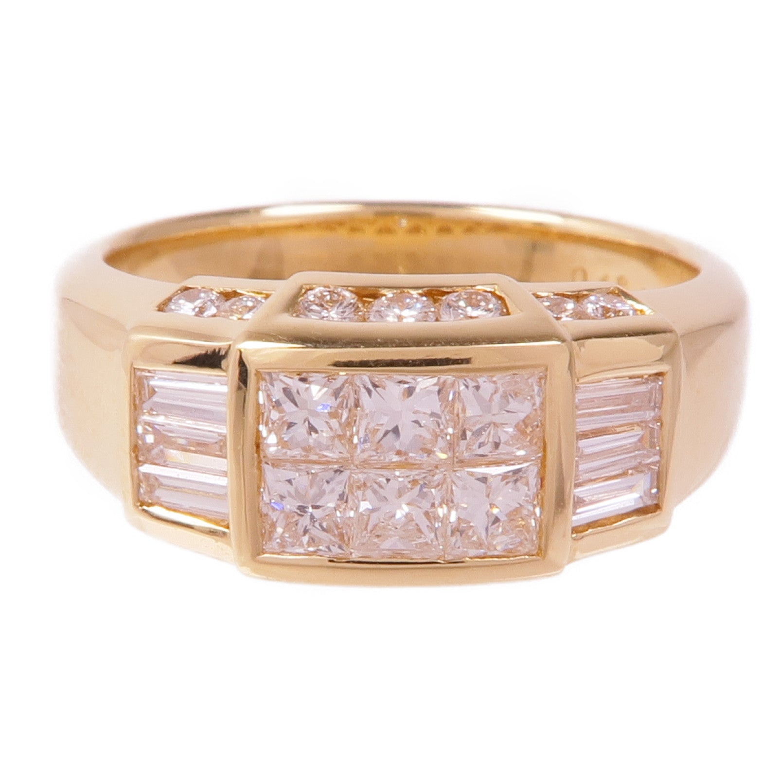 JEWELRY 18K玫瑰金Diamond Ring鑽石戒指US#6.25