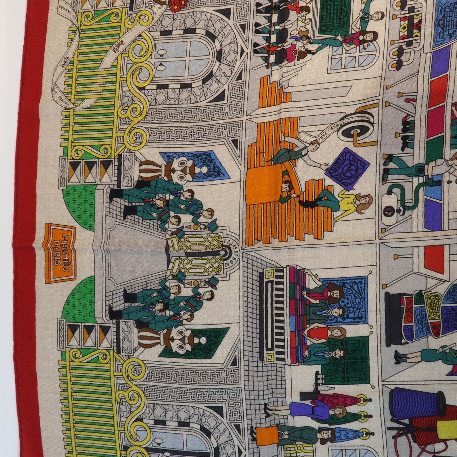 HERMES 羊絨Scarf圍巾Beige