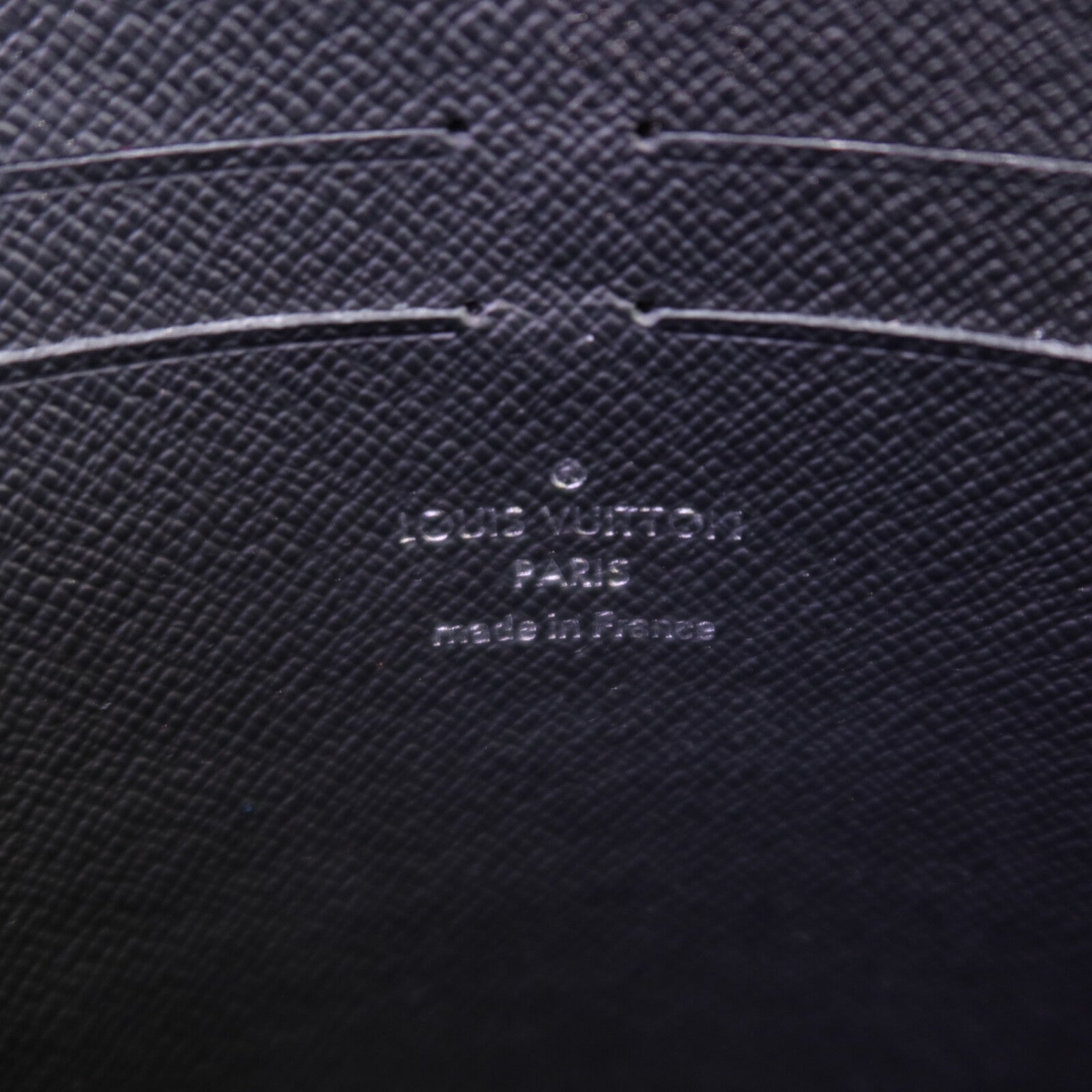 LOUIS VUITTON Damier Graphite Pochette Voyage銀扣手拿包