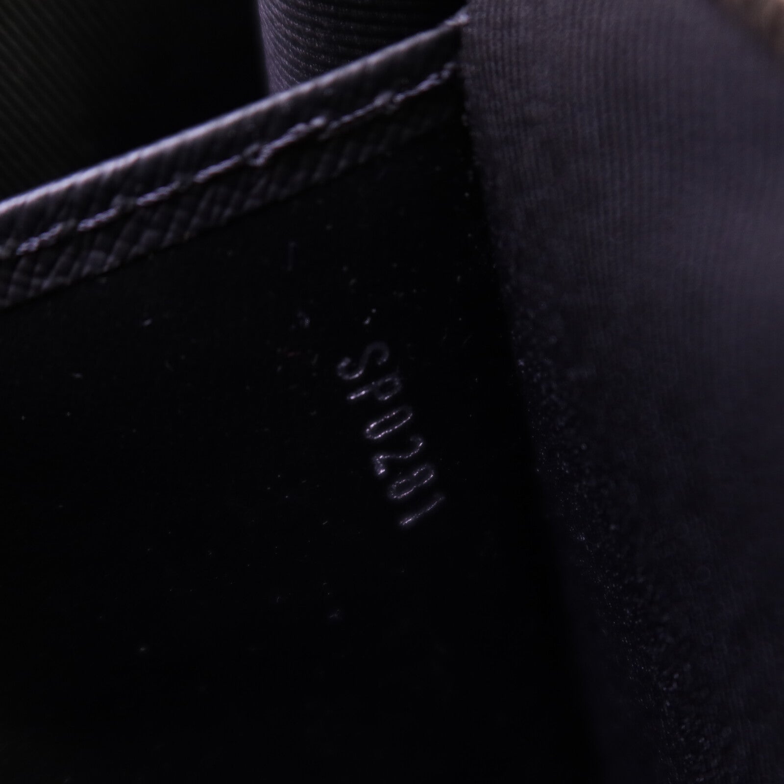 LOUIS VUITTON Damier Graphite Pochette Voyage銀扣手拿包