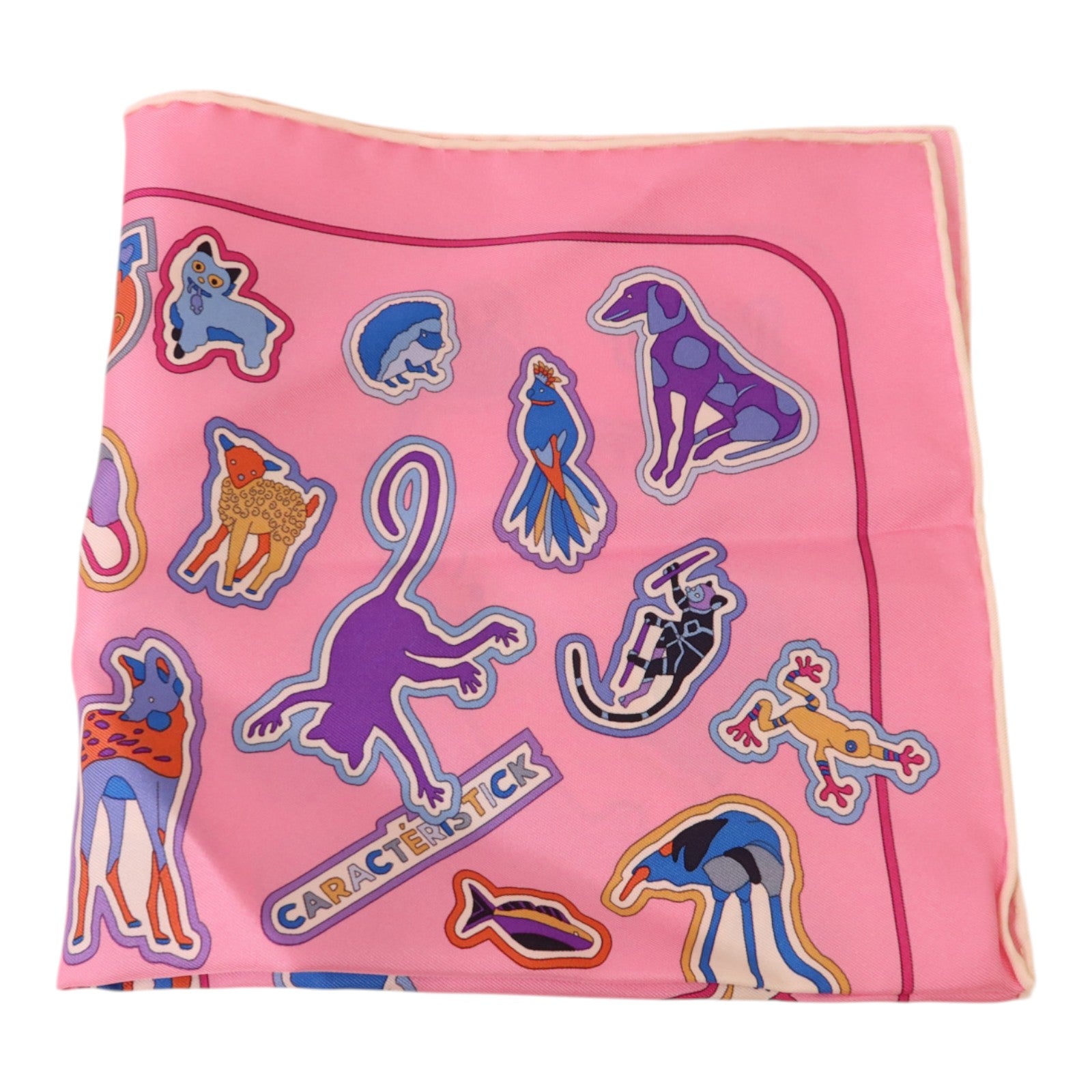HERMES 絲質Scarf 40x40絲巾