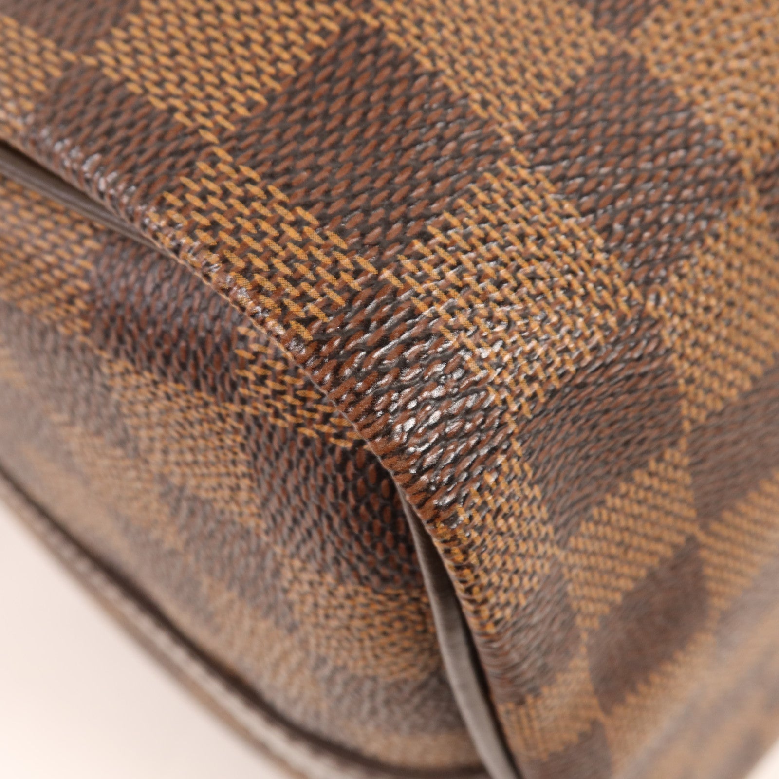 LOUIS VUITTON Damier Speedy Bandouliere 30金扣手挽肩背兩用袋