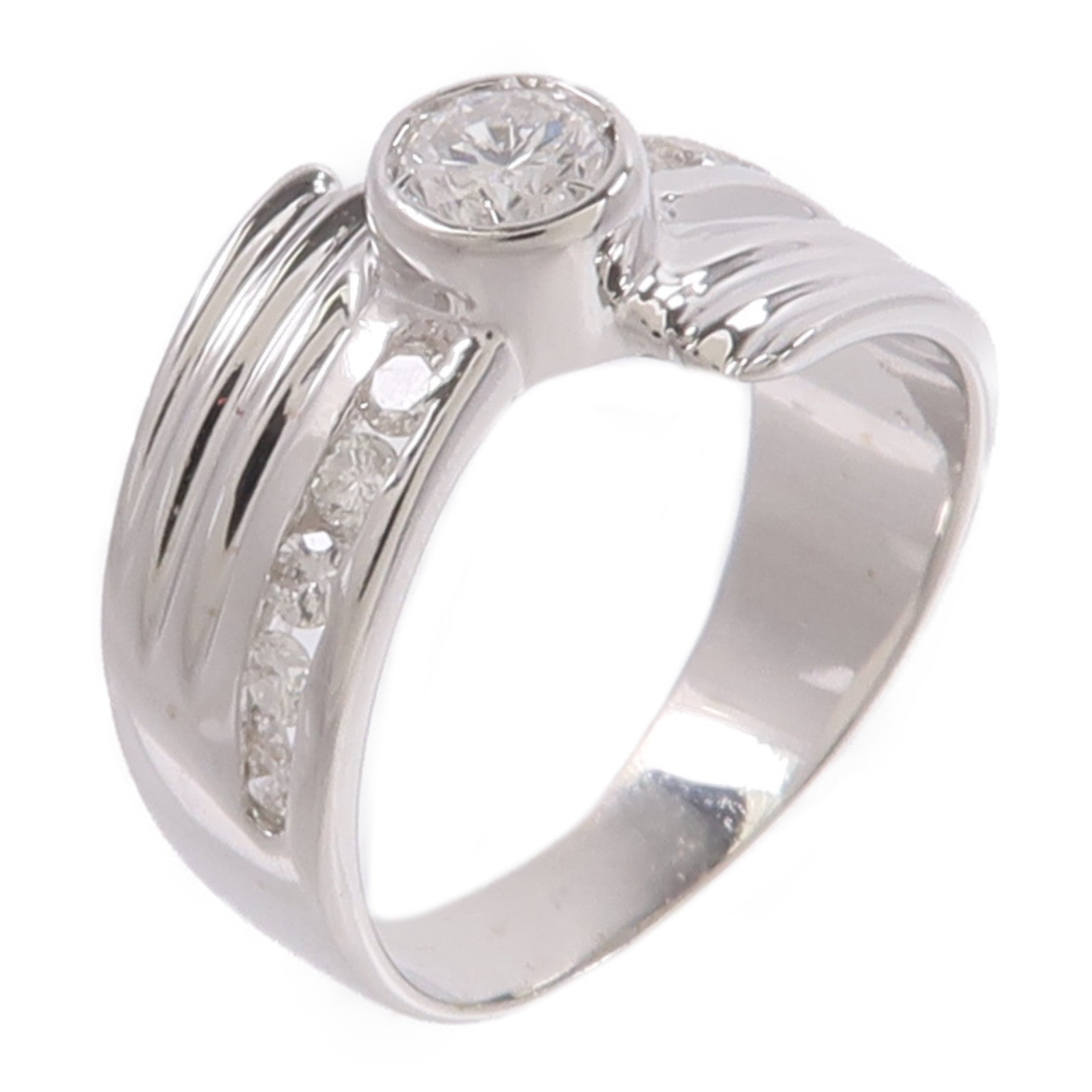 JEWELRY 【激減優惠】18K白金Diamond Ring鑽石戒指