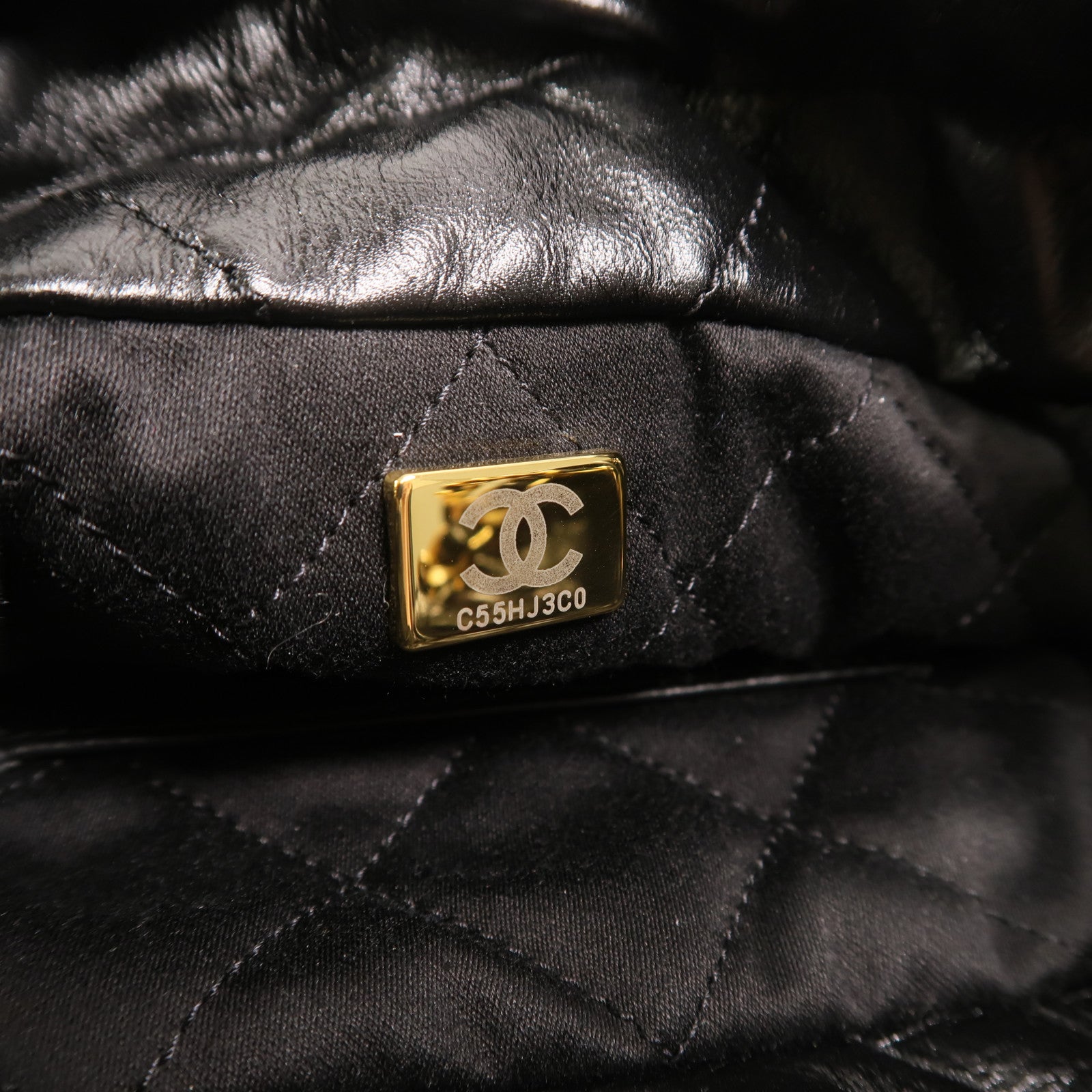 CHANEL 牛皮皮革Chanel 22 Mini With Pearl金扣手挽肩背兩用袋
