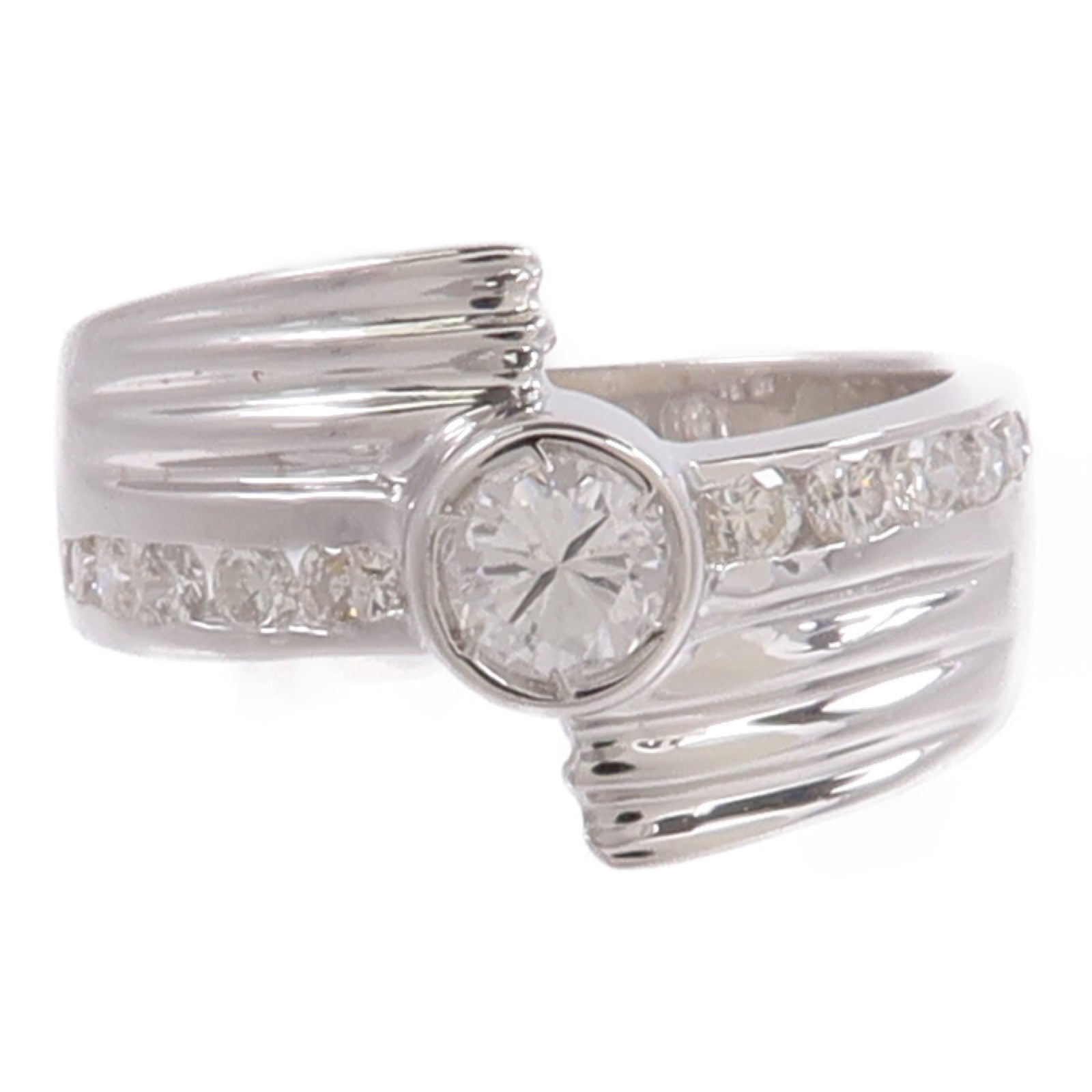 JEWELRY 【激減優惠】18K白金Diamond Ring鑽石戒指