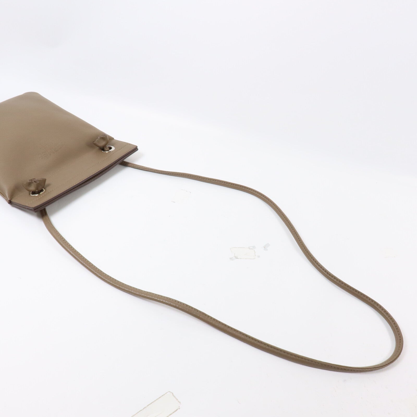 HERMES Swift皮革Aline Mini肩背袋Etoupe