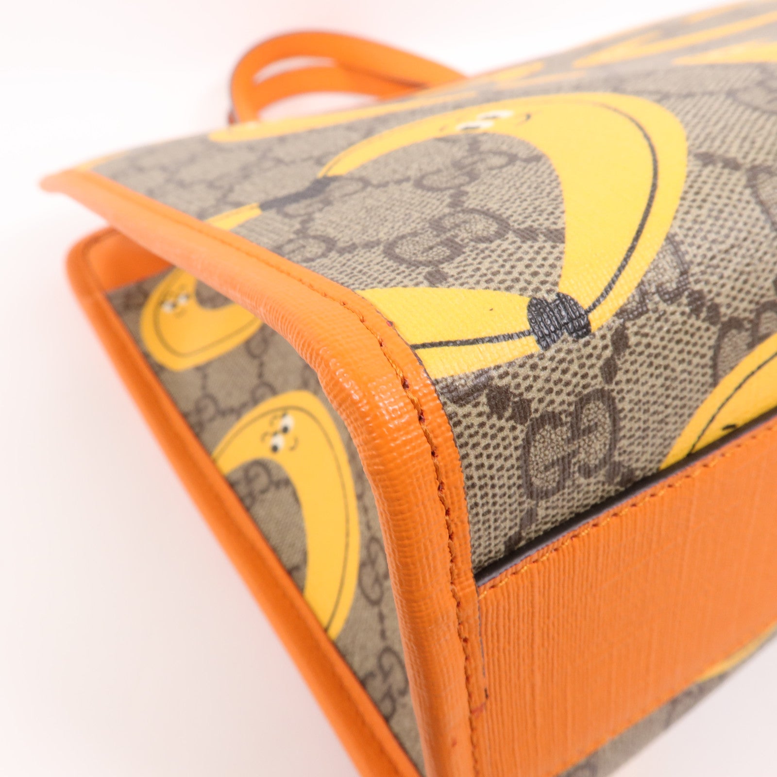 GUCCI 塗層帆布2 Way Shoulder Bag銀扣手挽肩背兩用袋