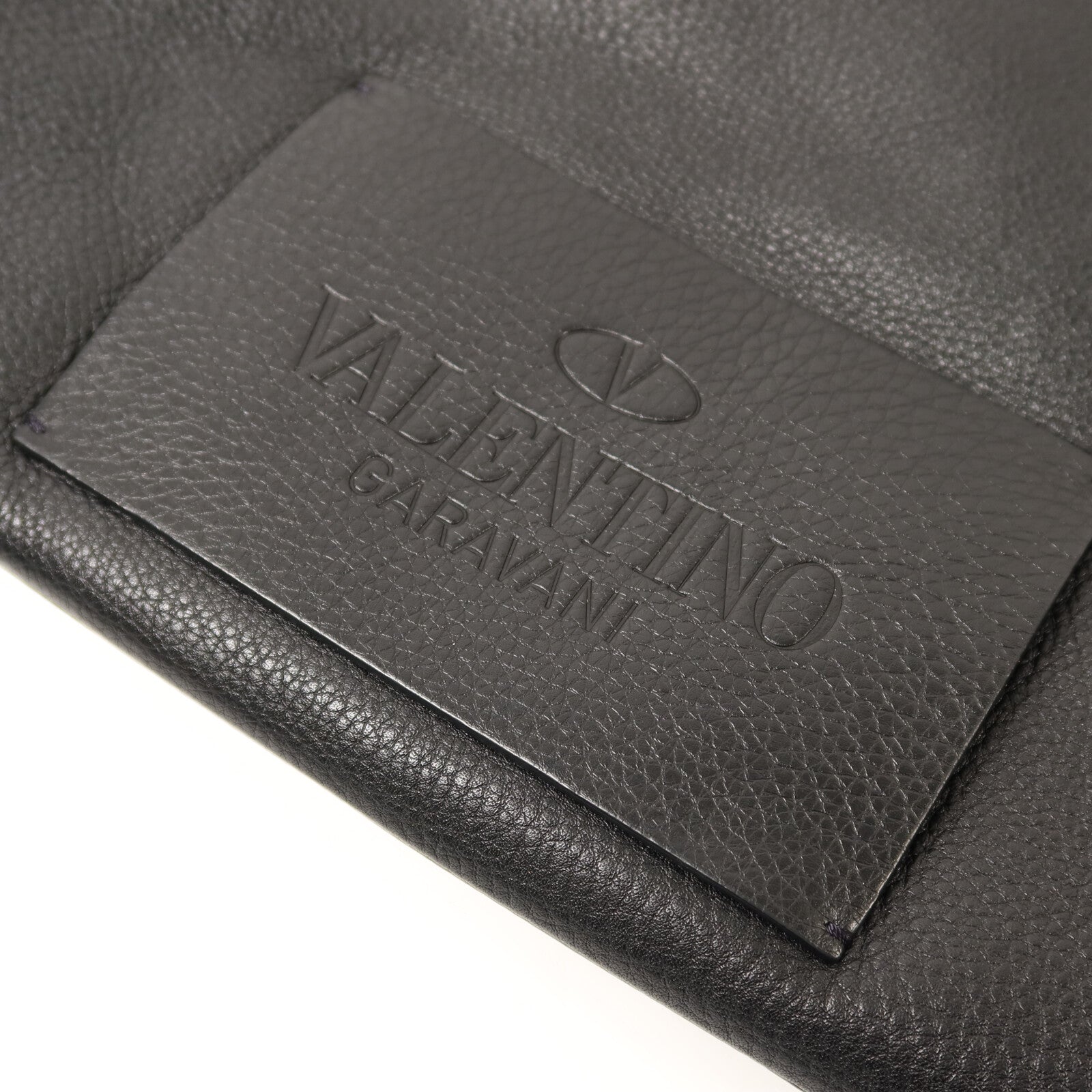 Valentino 【激減優惠】牛皮皮革2 Way Shoulder金扣手挽肩背兩用袋