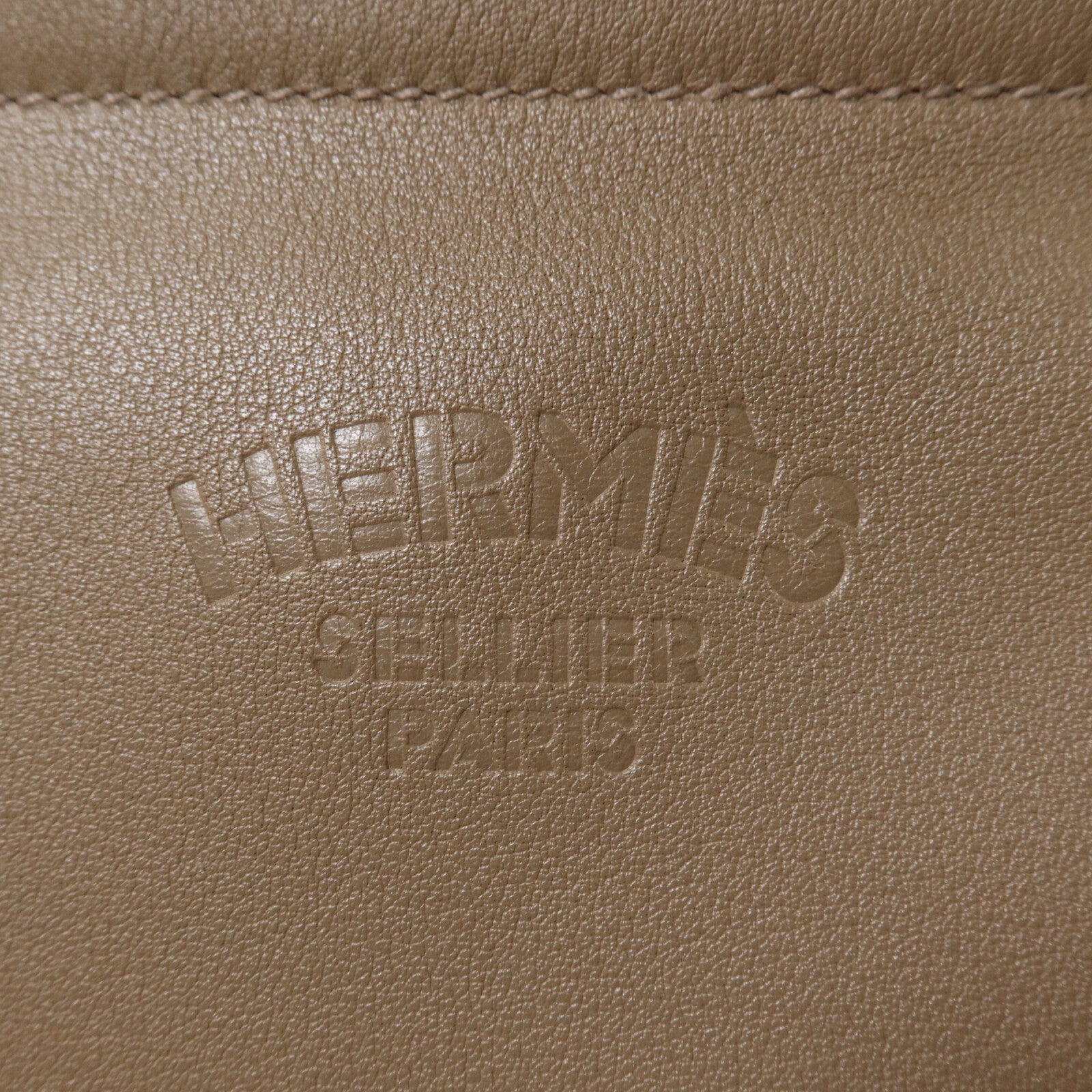 HERMES Swift皮革Aline Mini肩背袋Etoupe