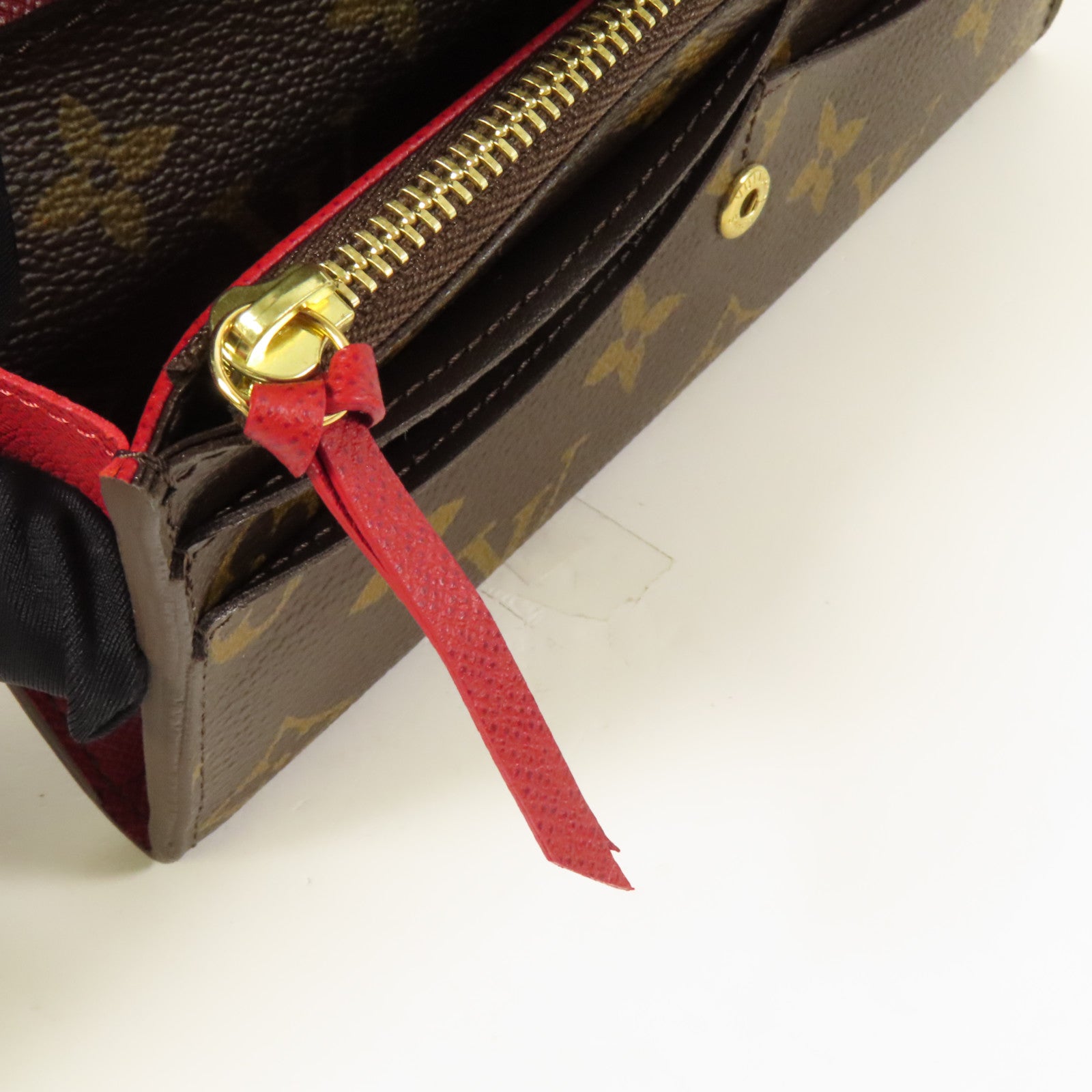 LOUIS VUITTON Monogram Emilie Long Wallet金扣長錢包