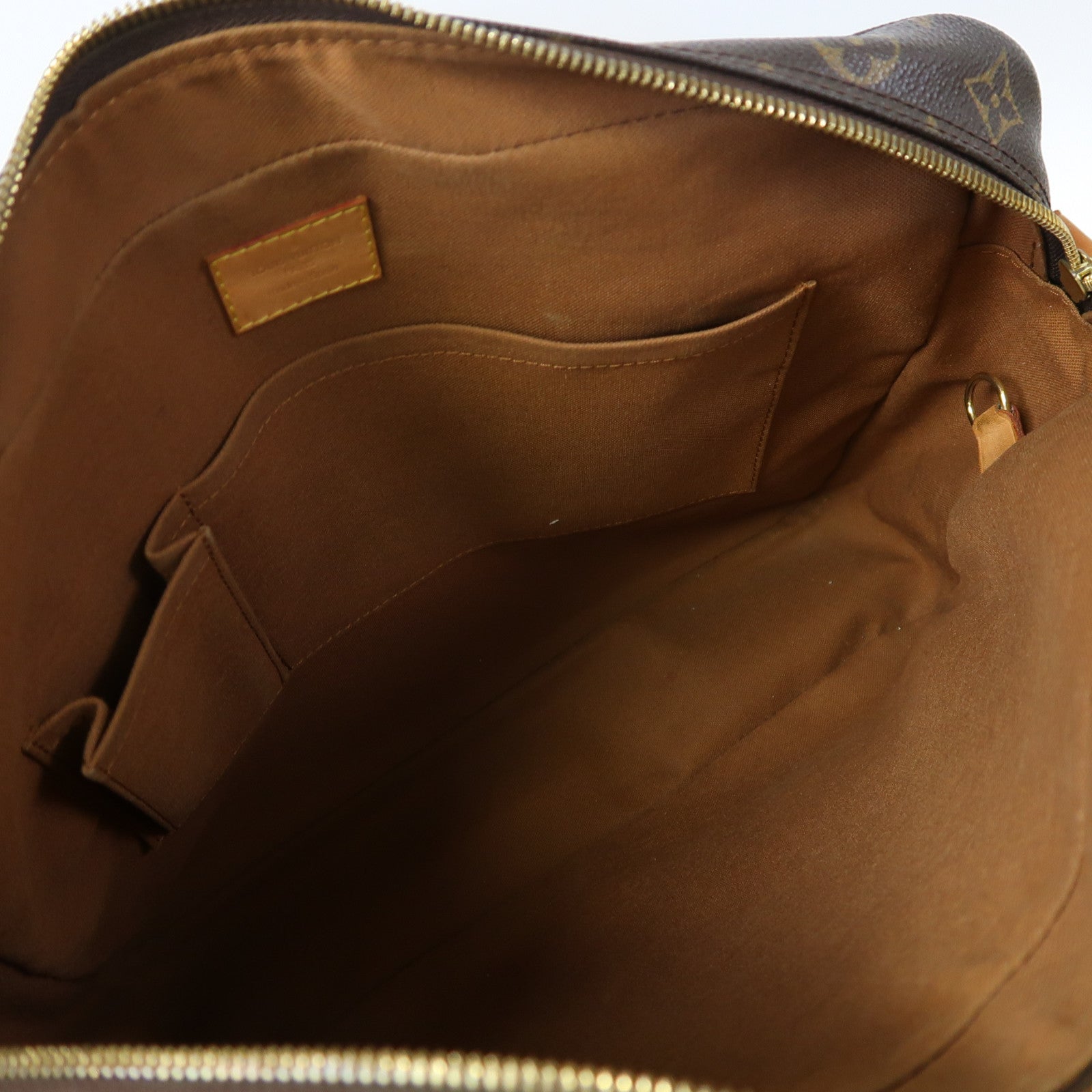 LOUIS VUITTON Monogram Sac Bosphore金扣手挽肩背兩用袋啡色