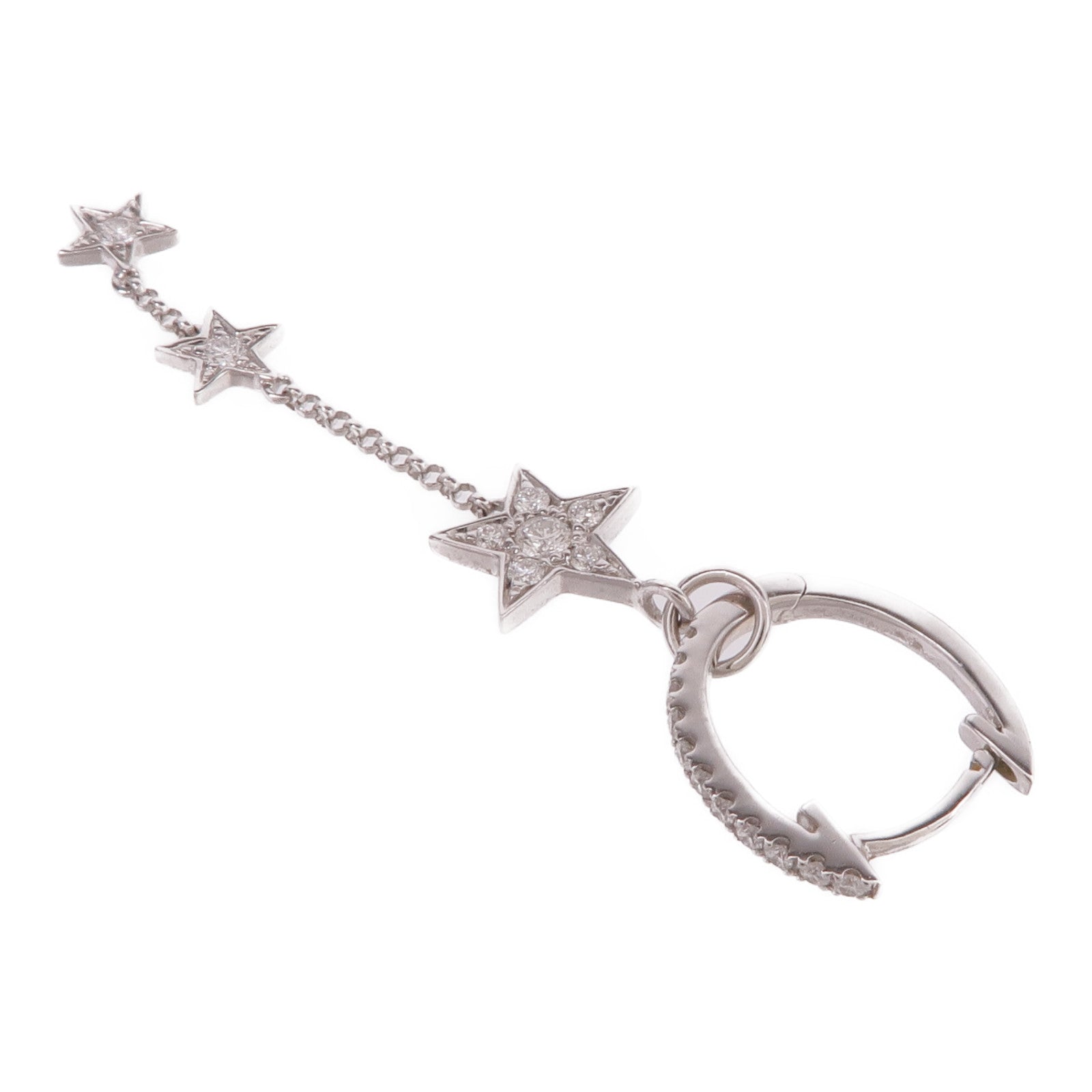 JEWELRY 18K白金Diamond Earrings鑽石耳環