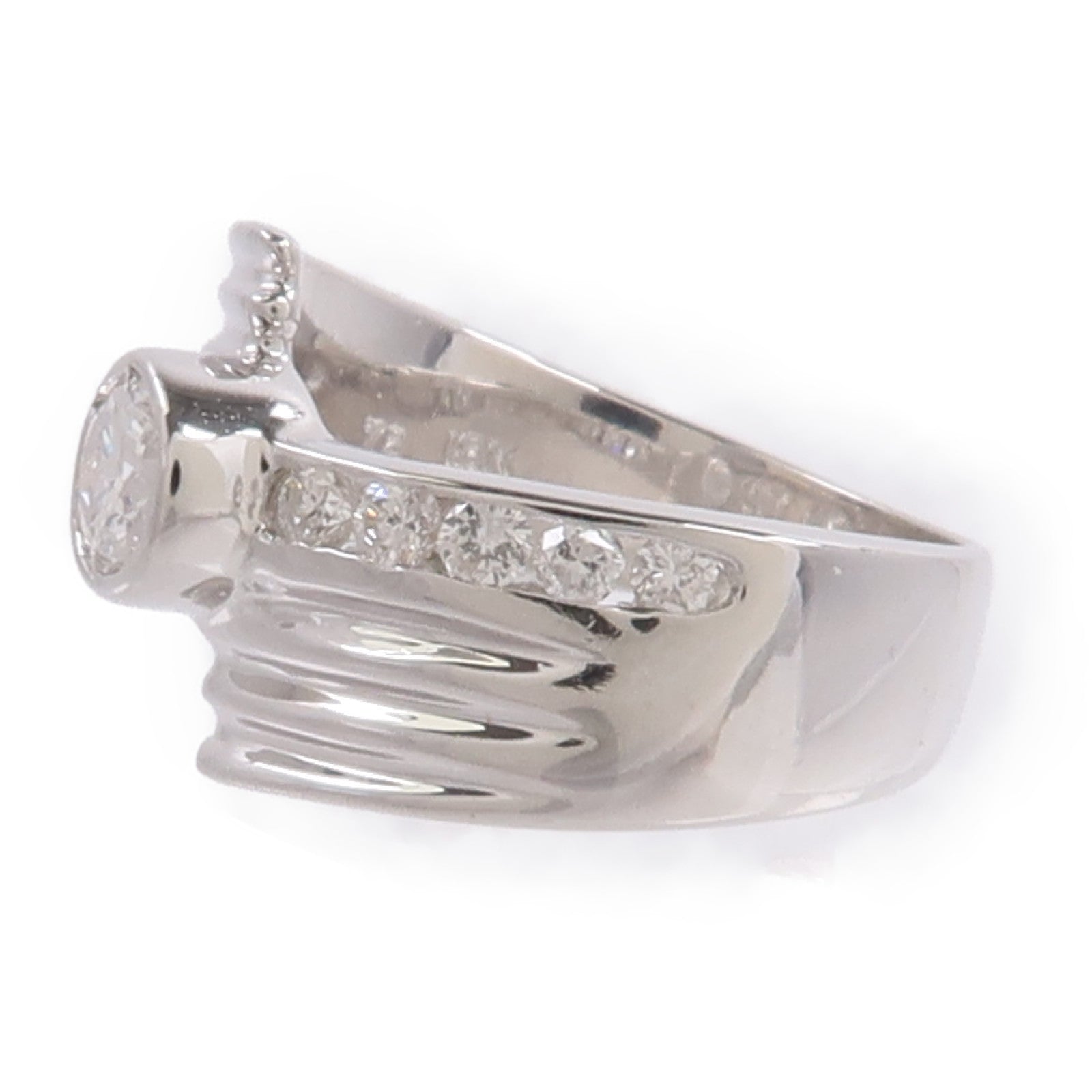 JEWELRY 【激減優惠】18K白金Diamond Ring鑽石戒指