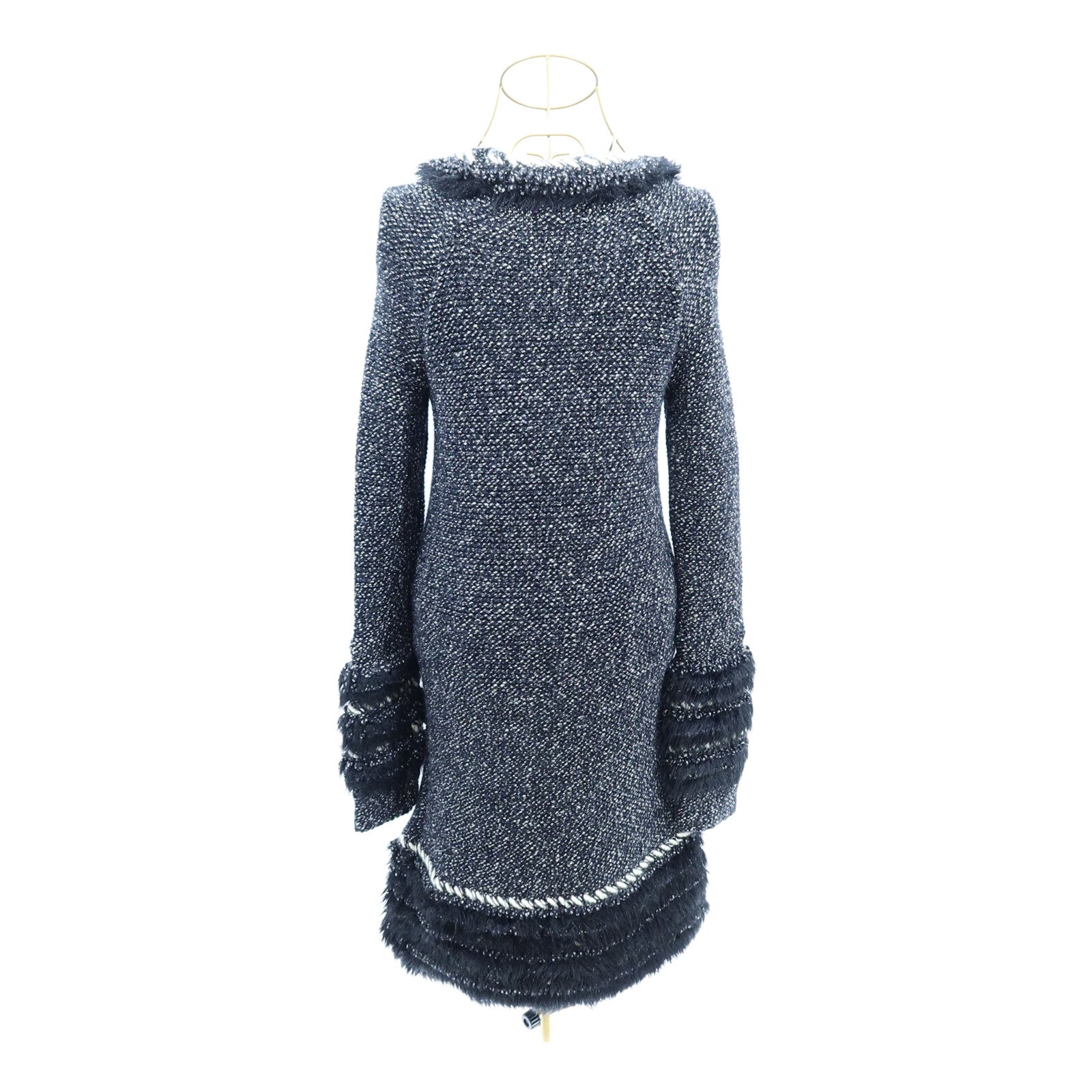 CHANEL Cashmere/Wool/Mohair Coco Button Dress連身裙