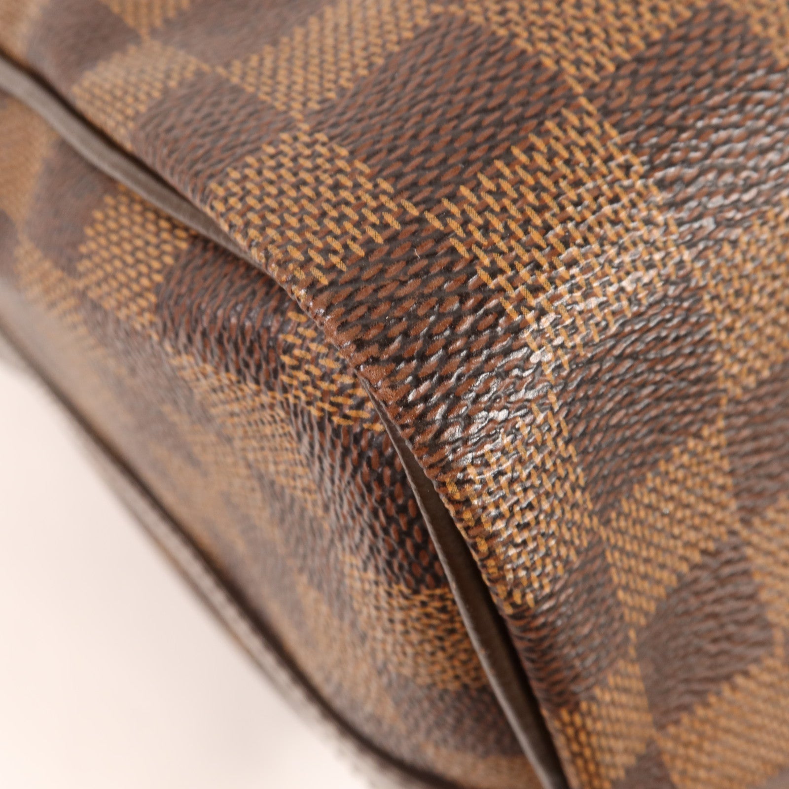 LOUIS VUITTON Damier Speedy Bandouliere 30金扣手挽肩背兩用袋