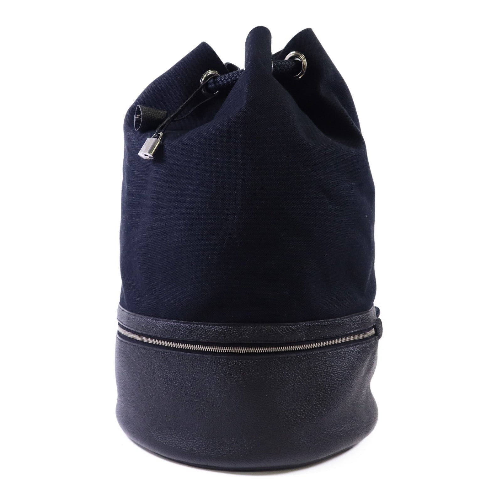 HERMES 帆布Babord背包Noir