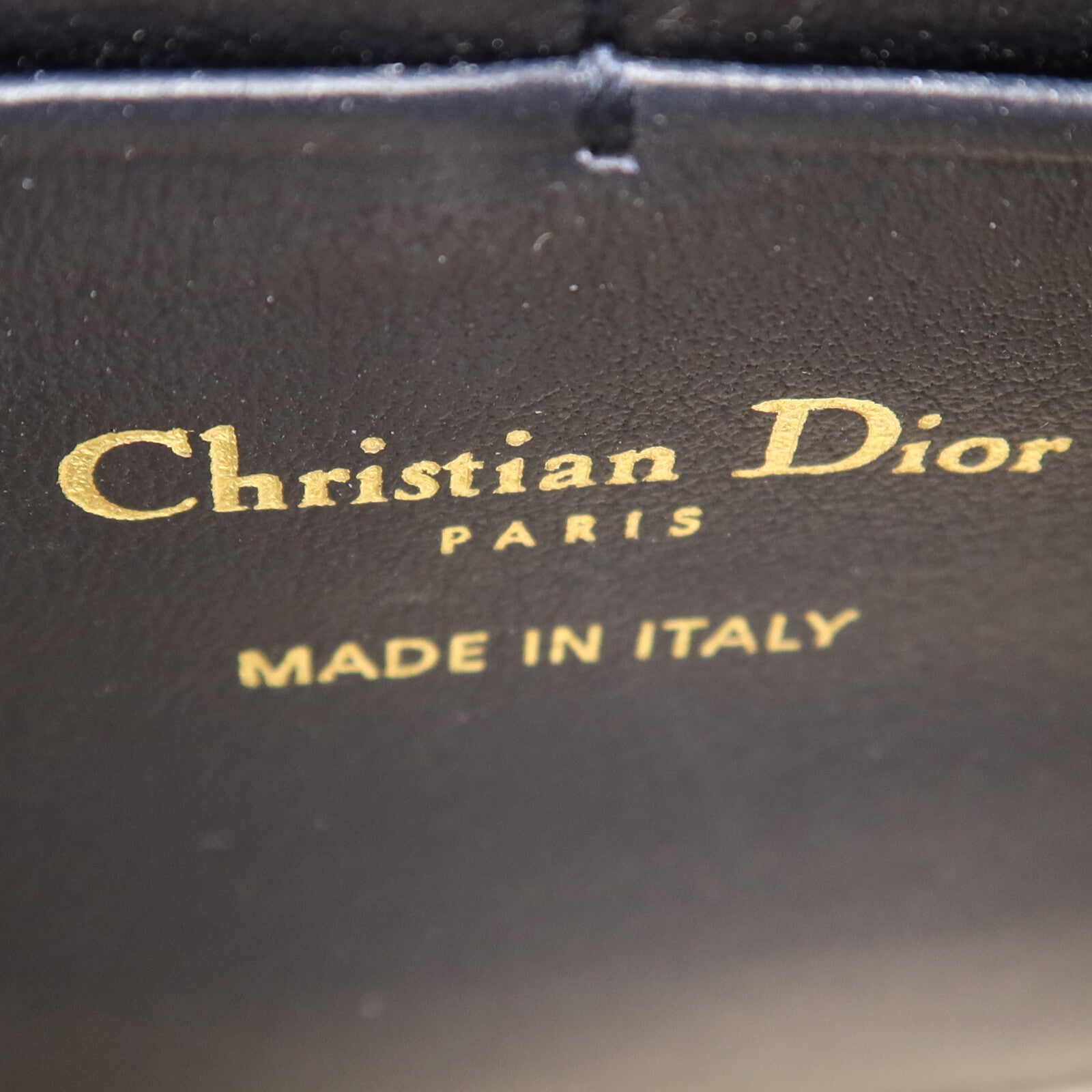 Dior 帆布Saddle Chain Shoulder金扣鏈帶肩背袋