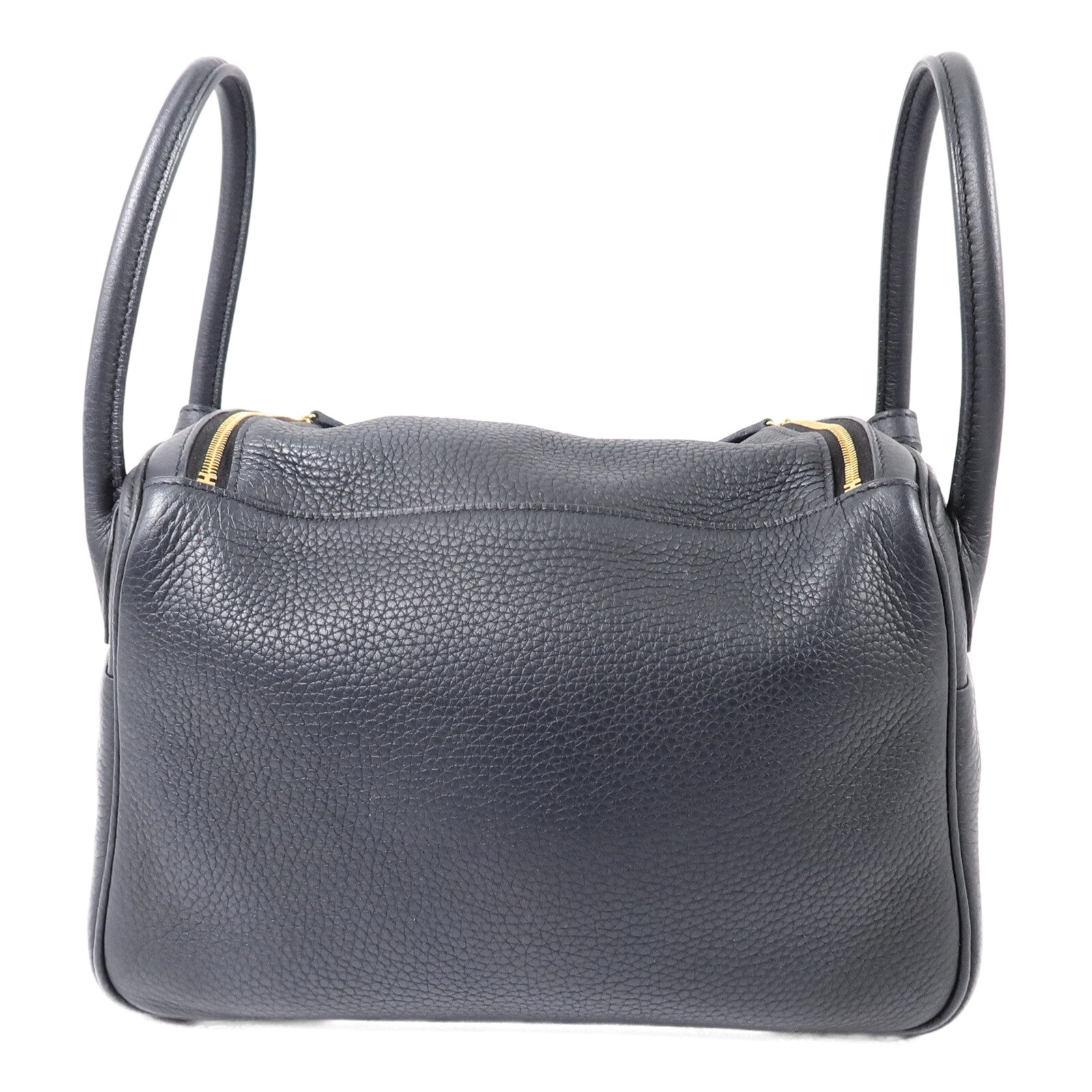 HERMES Clemence皮革Lindy 26手挽肩背兩用袋Noir