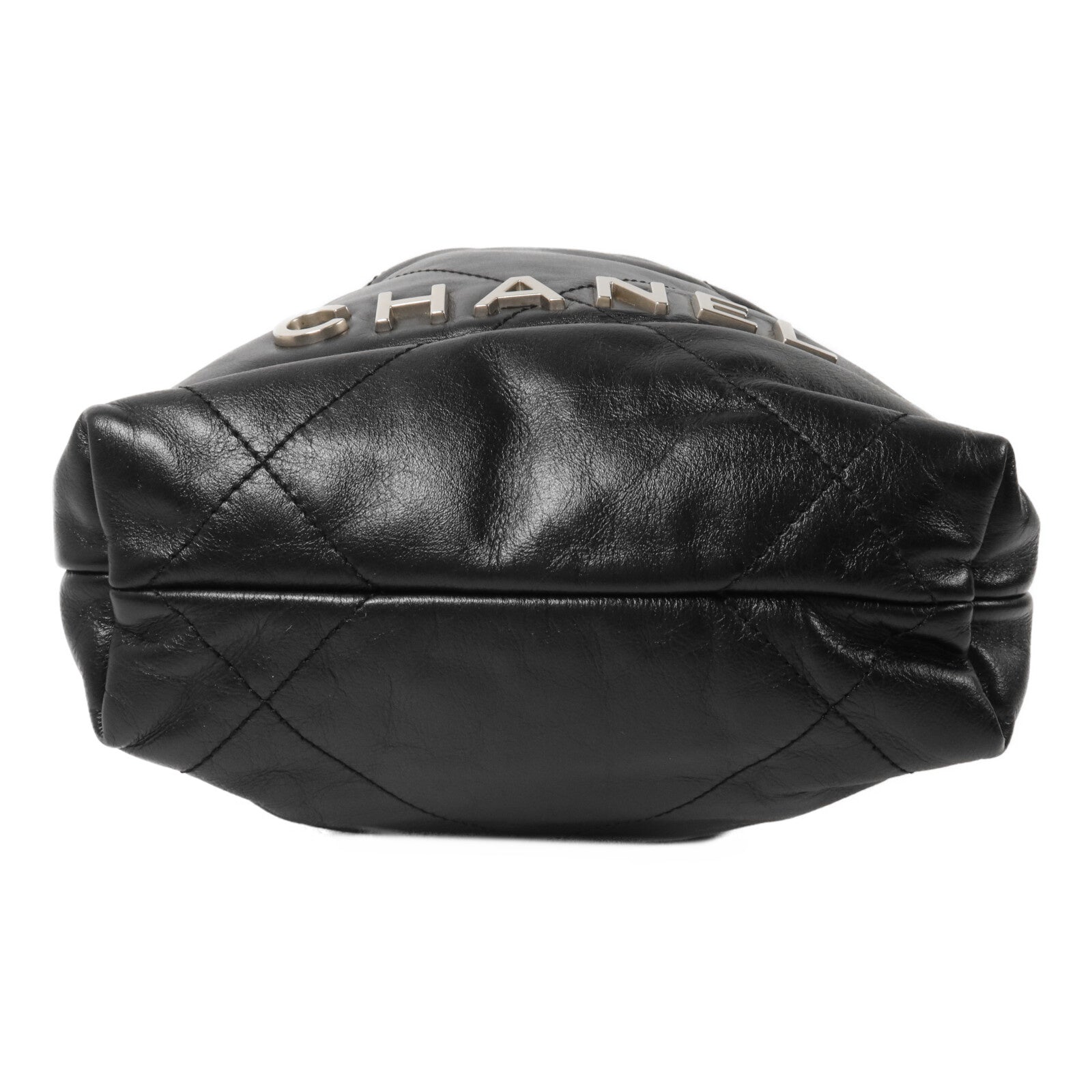 CHANEL 牛皮皮革Chanel 22 Mini鏈帶手挽肩背兩用袋