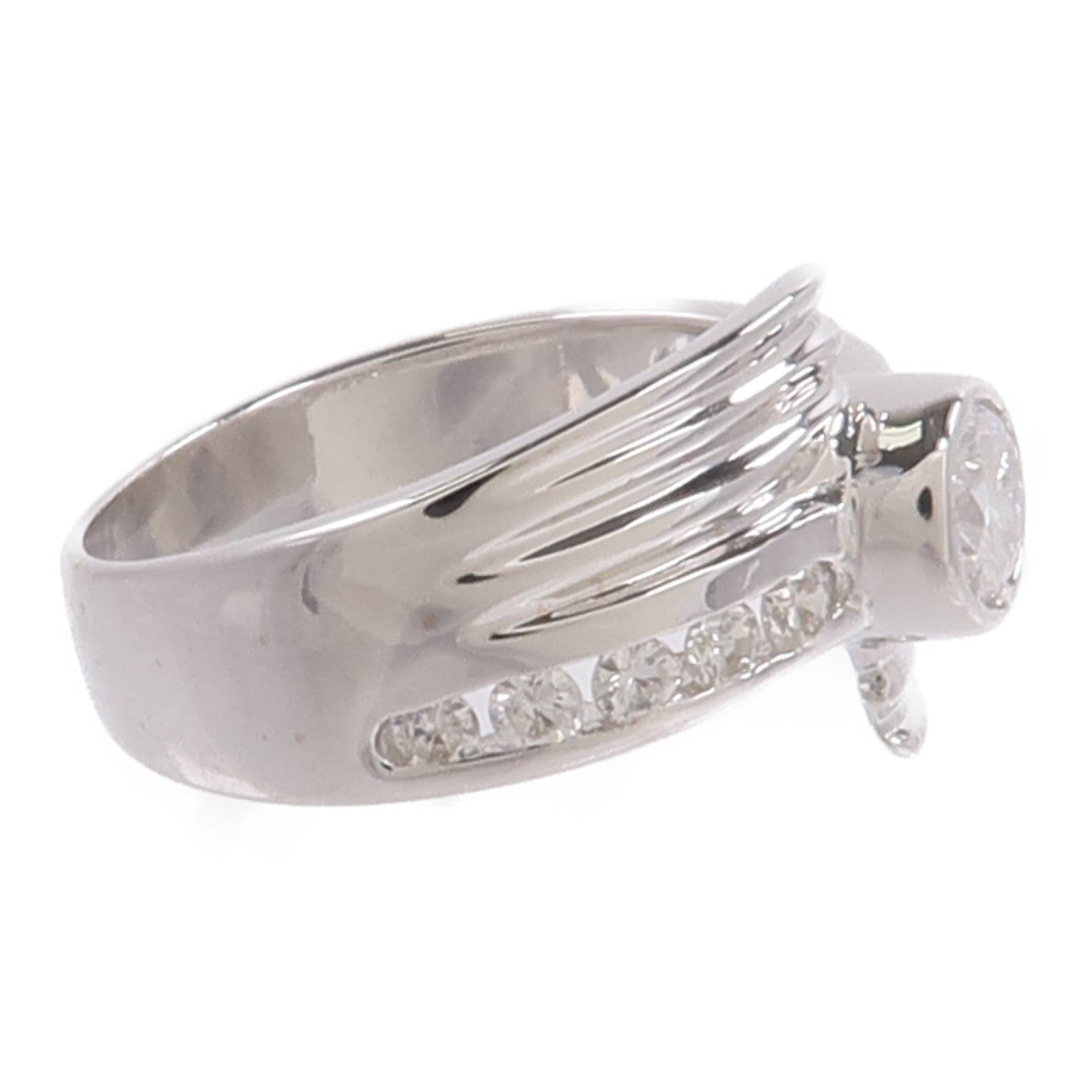 JEWELRY 【激減優惠】18K白金Diamond Ring鑽石戒指