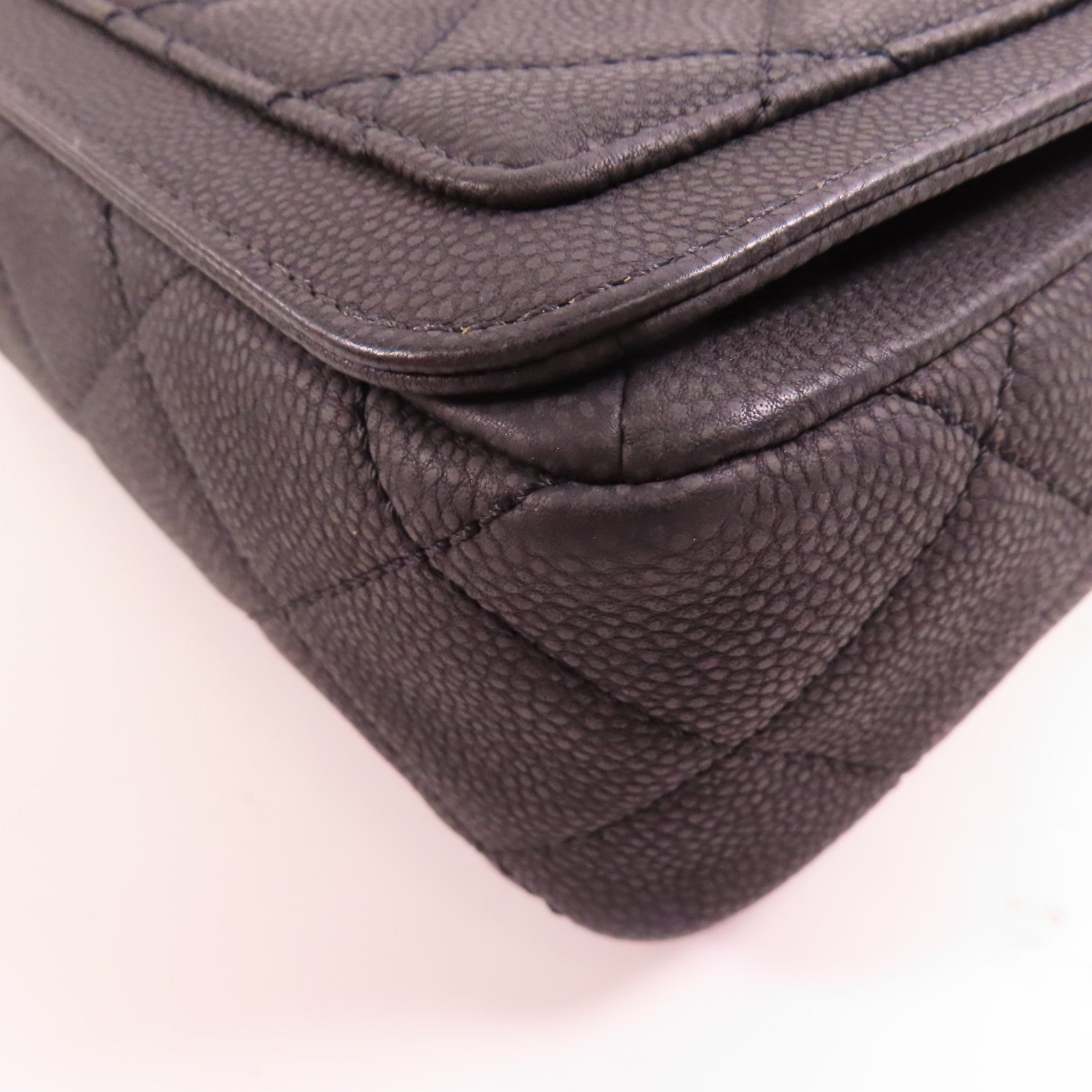 CHANEL 牛皮皮革Chain Shoulder Bag鏈帶肩背袋