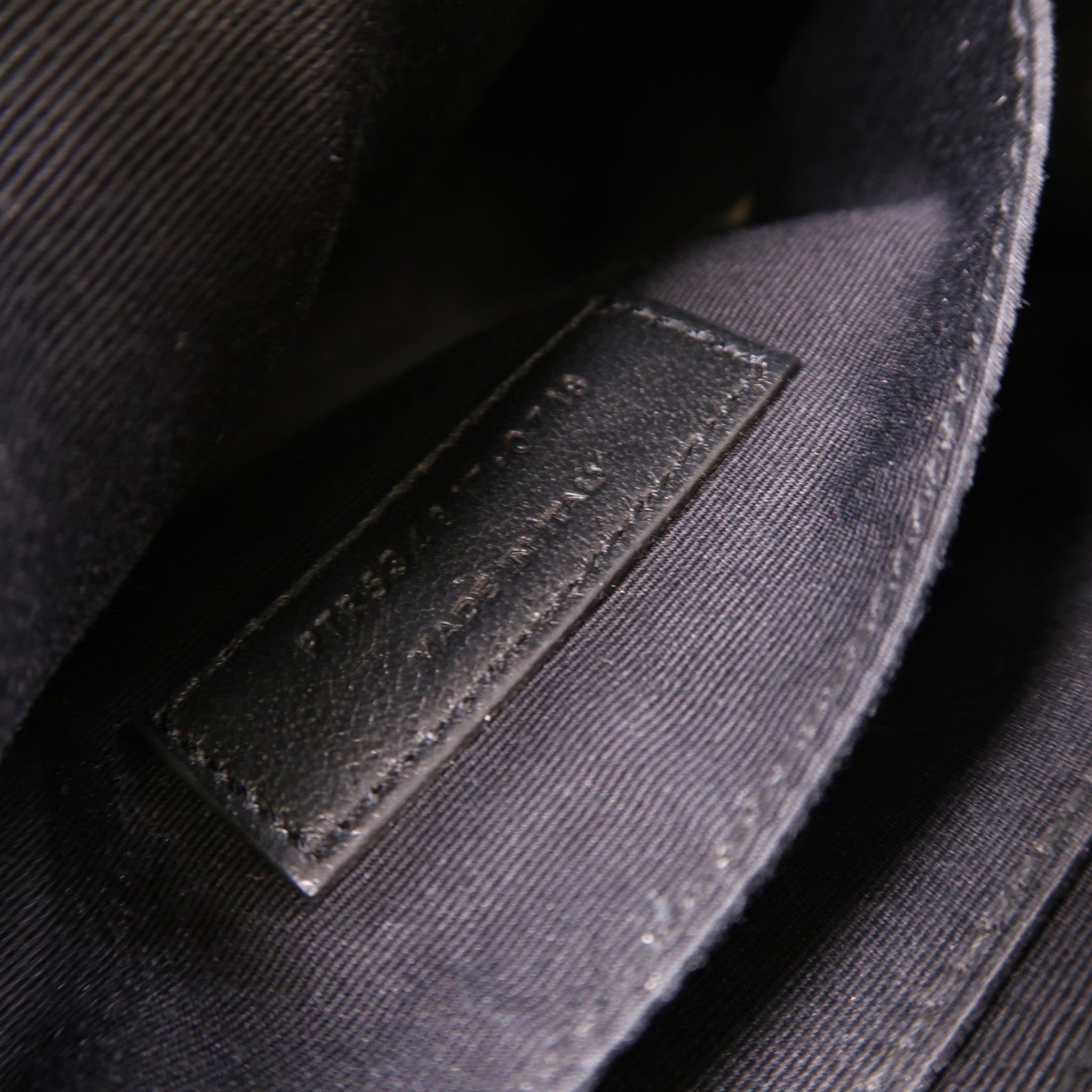 YVES SAINT LAURENT 絨布Lou Belt Bag金扣腰包