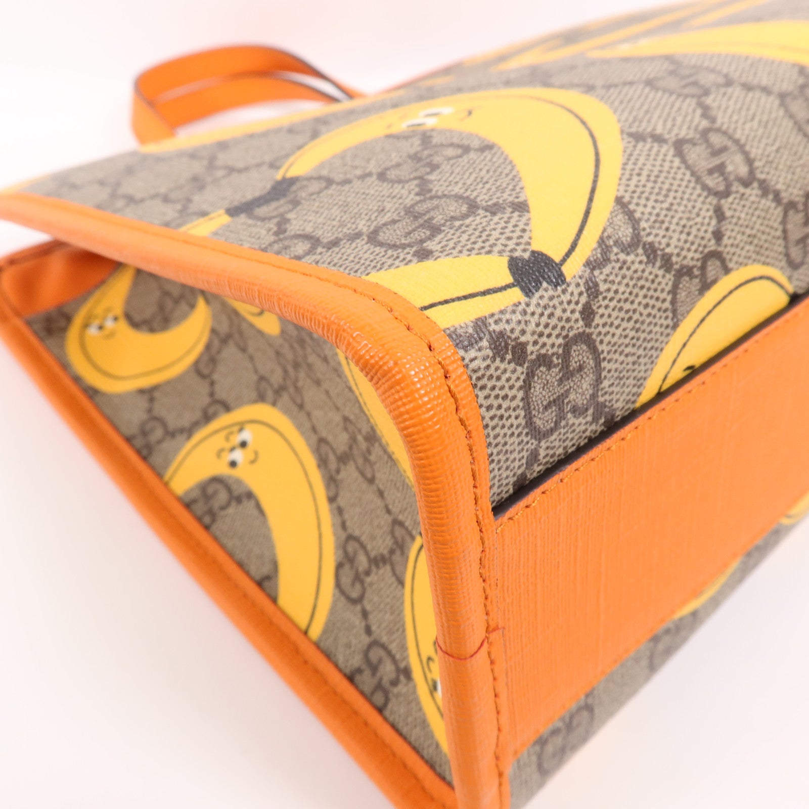 GUCCI 塗層帆布2 Way Shoulder Bag銀扣手挽肩背兩用袋