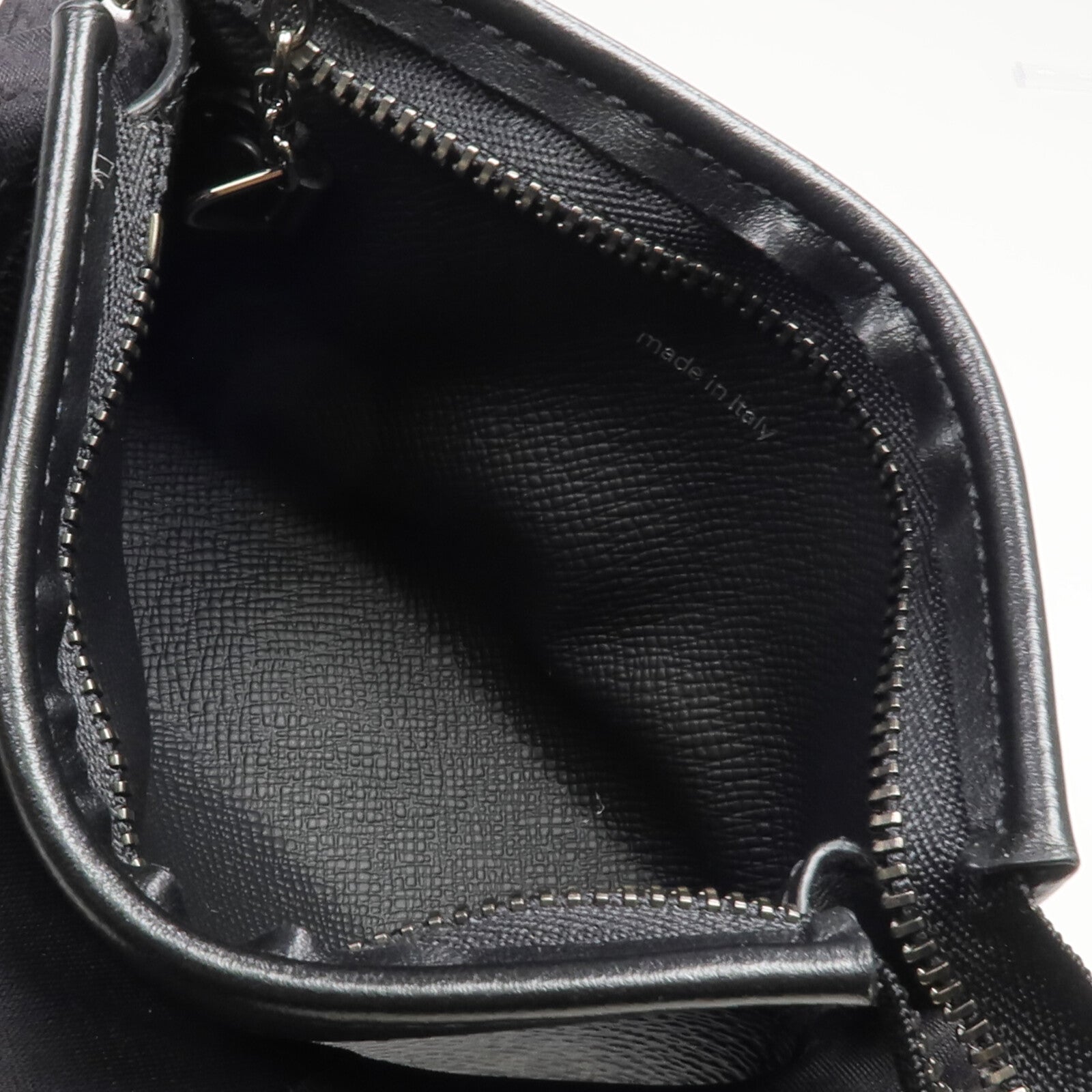 LOUIS VUITTON Monogram Eclipse Key Pouch Voyage鎖匙包