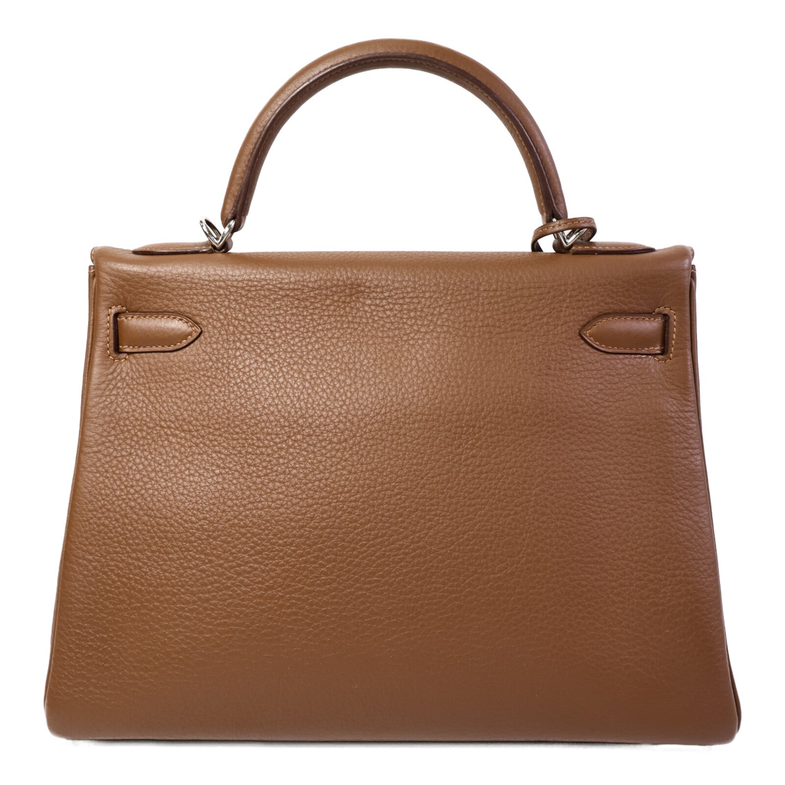 HERMES Clemence皮革Kelly 32手挽肩背兩用袋