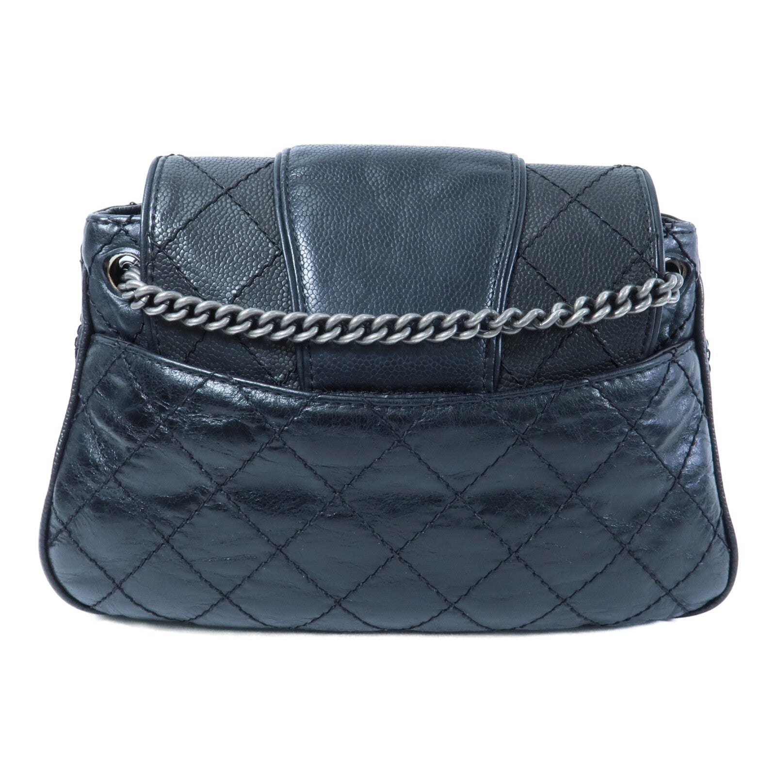 CHANEL 牛皮皮革Shoulder Bag鏈帶肩背袋