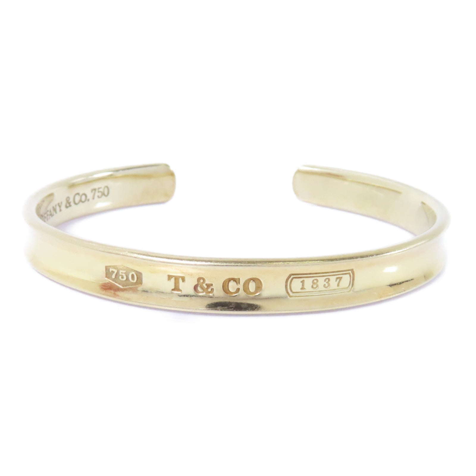 TIFFANY＆CO 18K黄金Bangle手鐲