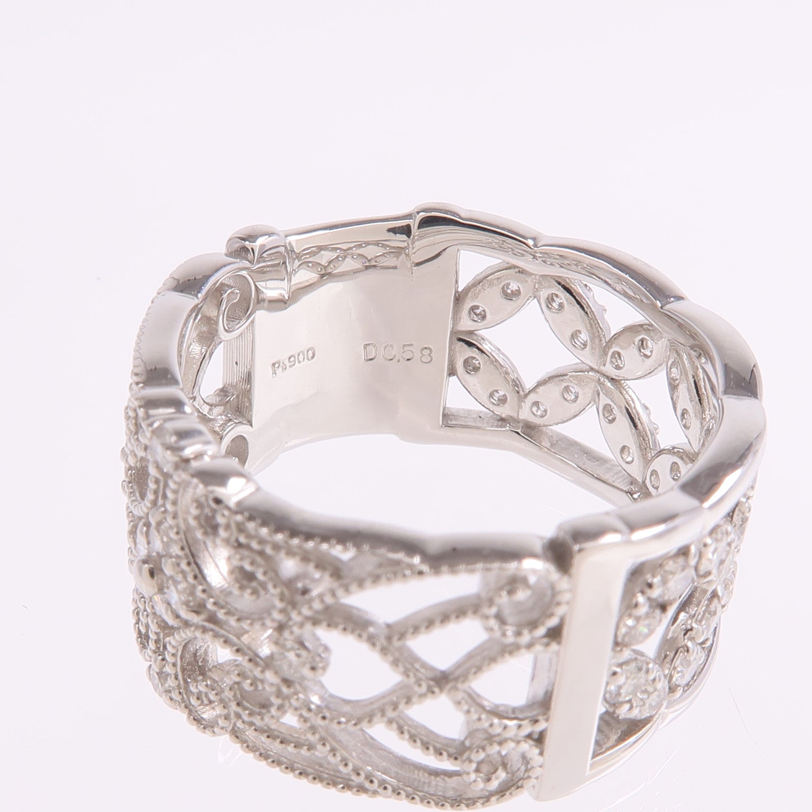 JEWELRY PT900鉑金Diamond Ring鑽石戒指US#6