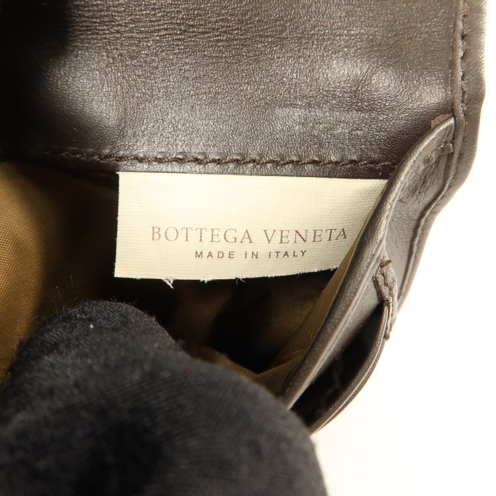 BOTTEGA VENETA 織紋皮革Bifold Wallet With Chain錢包