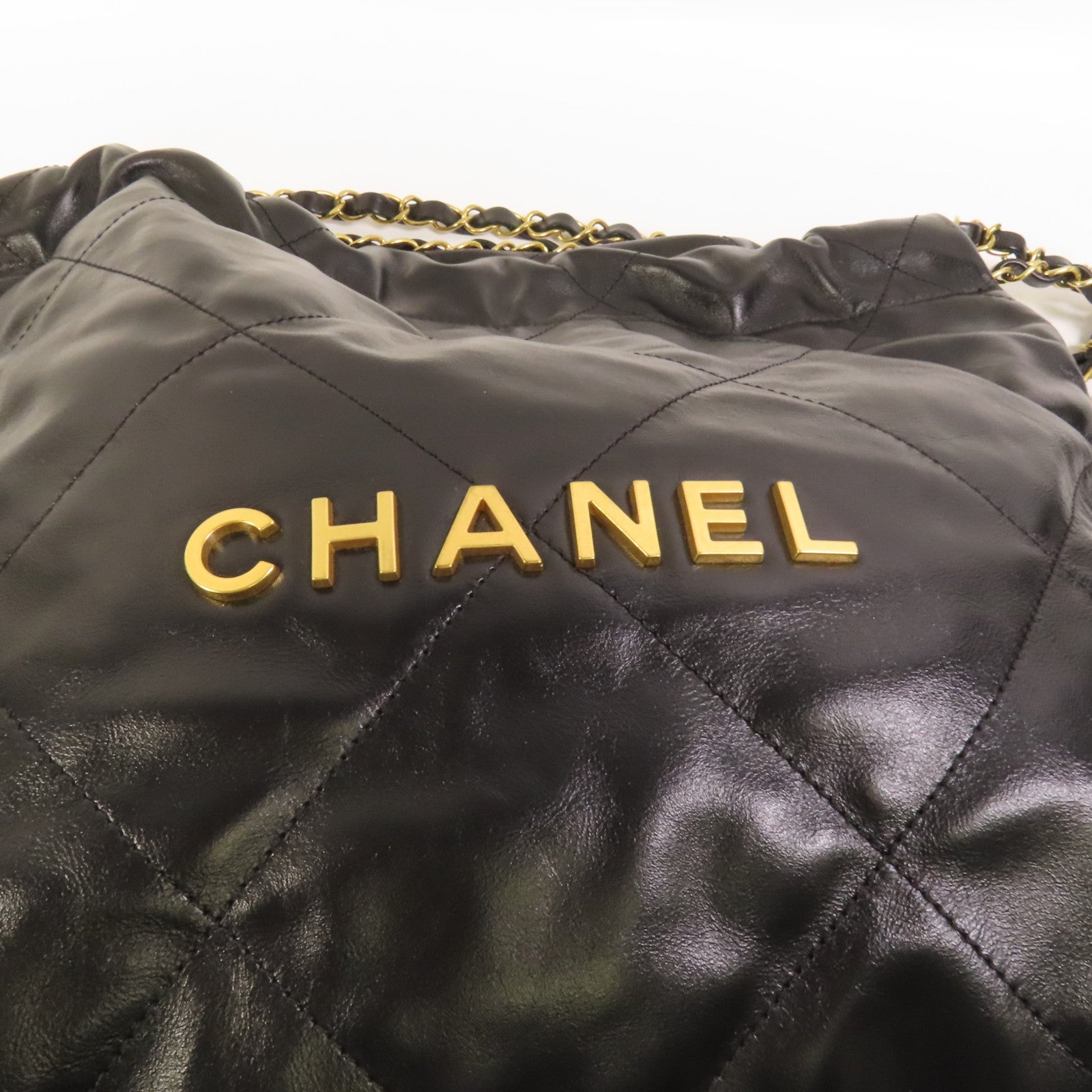 CHANEL Chanel 22 Small金扣鏈帶肩背袋