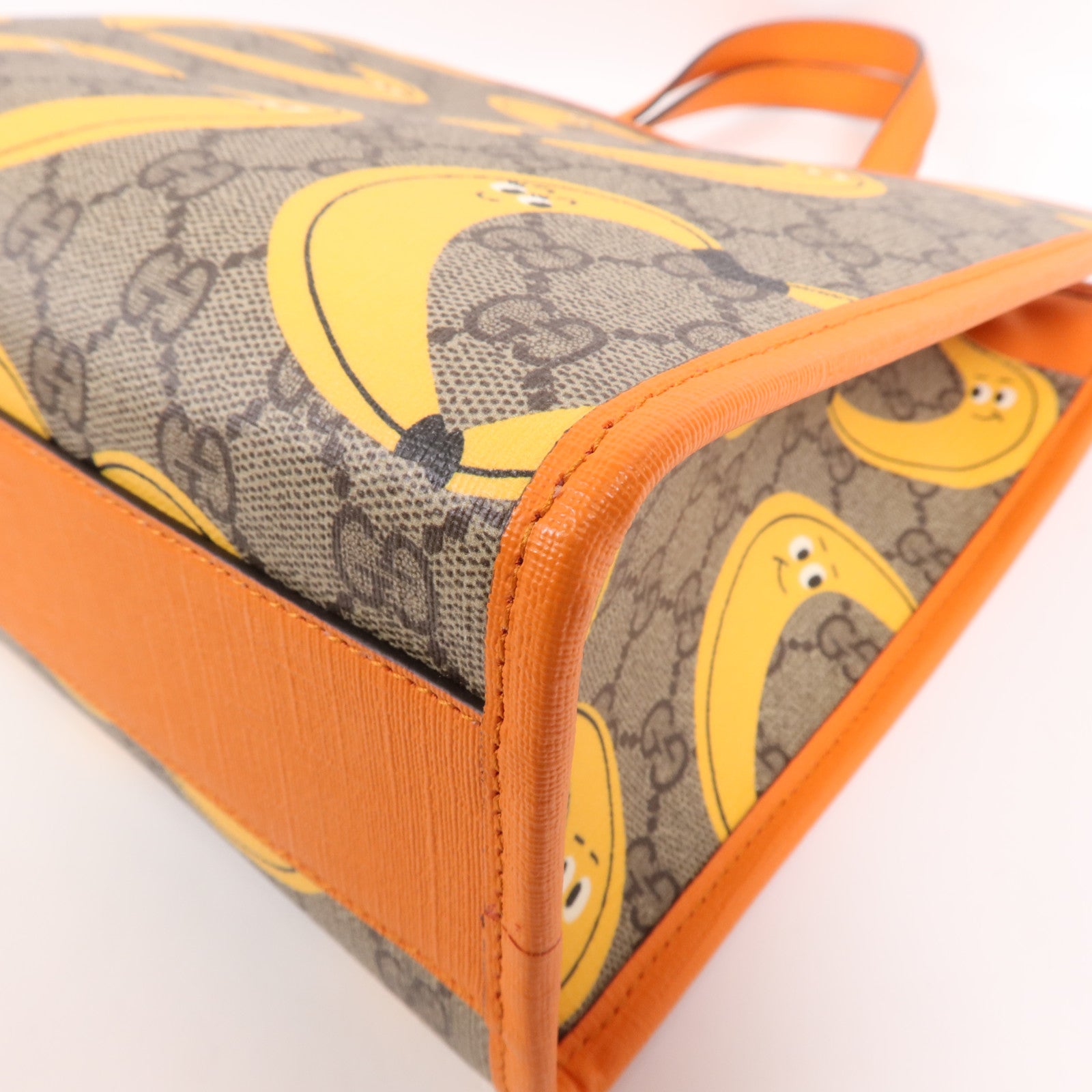 GUCCI 塗層帆布2 Way Shoulder Bag銀扣手挽肩背兩用袋