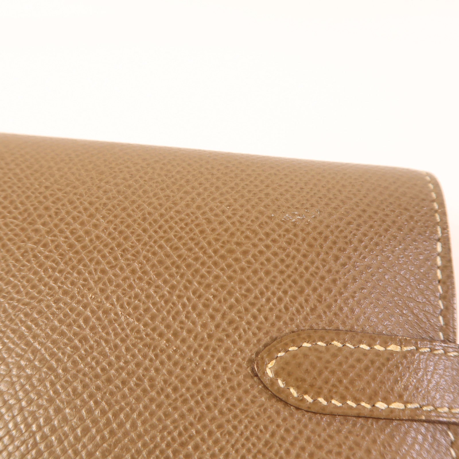 HERMES Epsom皮革Kelly Long Wallet銀扣長錢包
