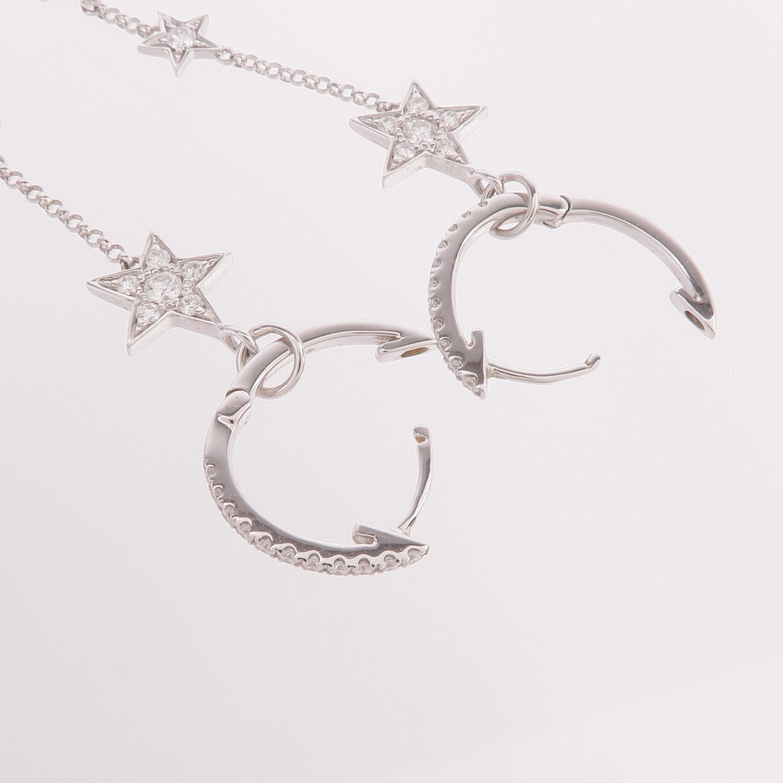 JEWELRY 18K白金Diamond Earrings鑽石耳環