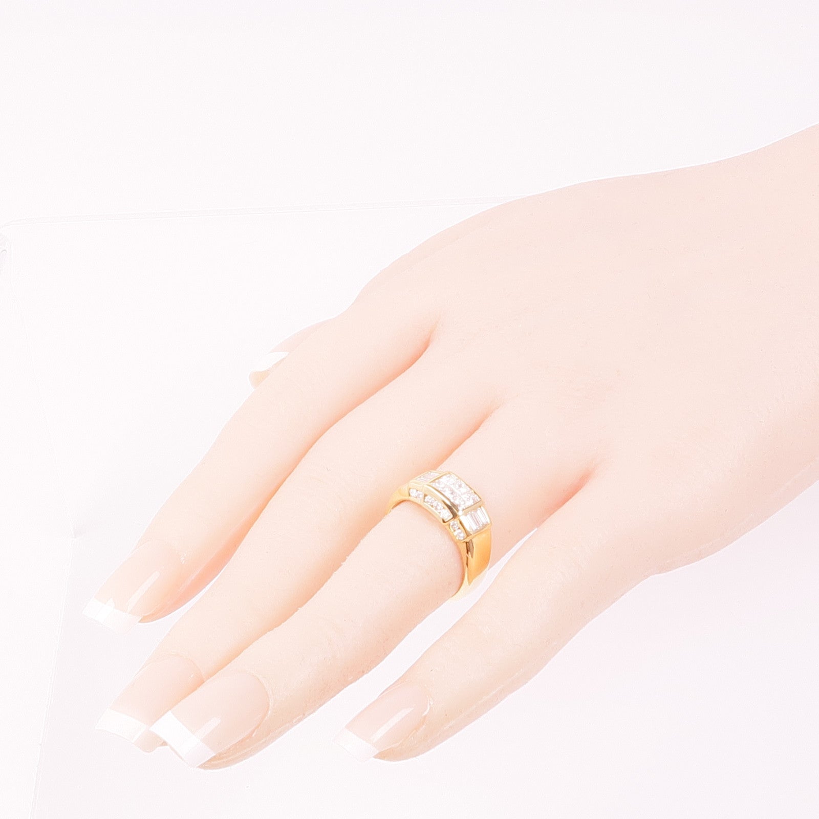 JEWELRY 18K玫瑰金Diamond Ring鑽石戒指US#6.25