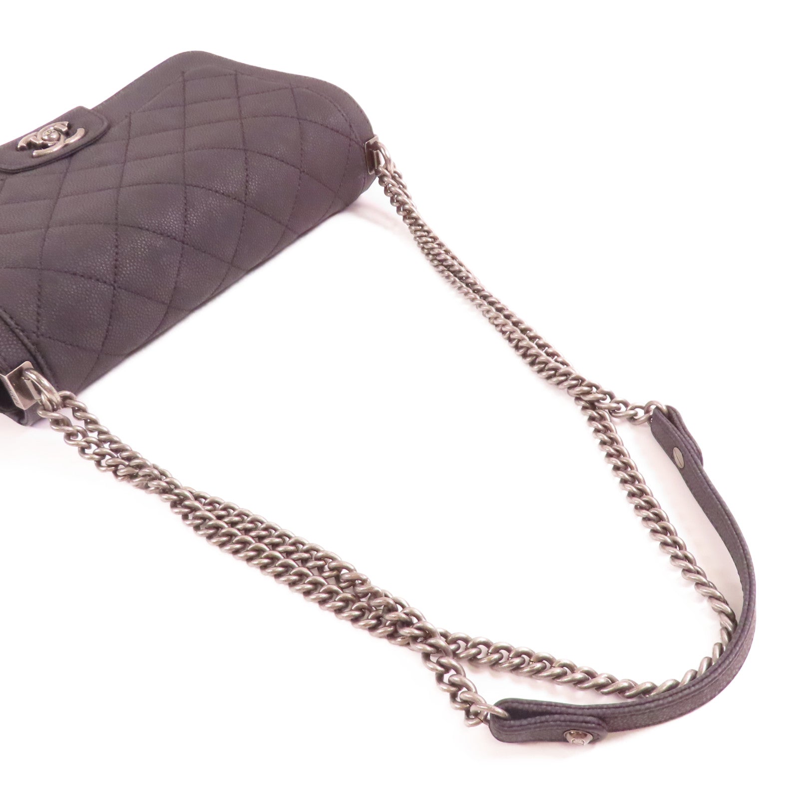 CHANEL 【激減優惠】牛皮皮革Chain Shoulder Bag鏈帶肩背袋