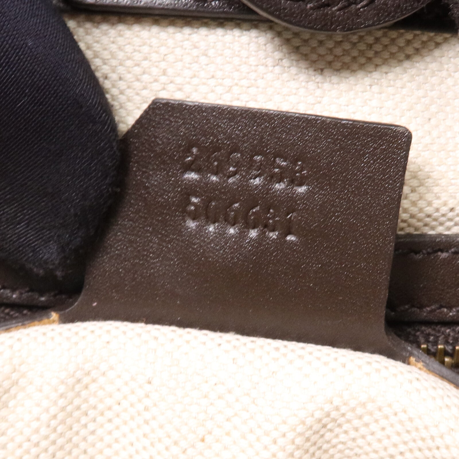 GUCCI 帆布Scarette Tote Bag金扣手挽袋